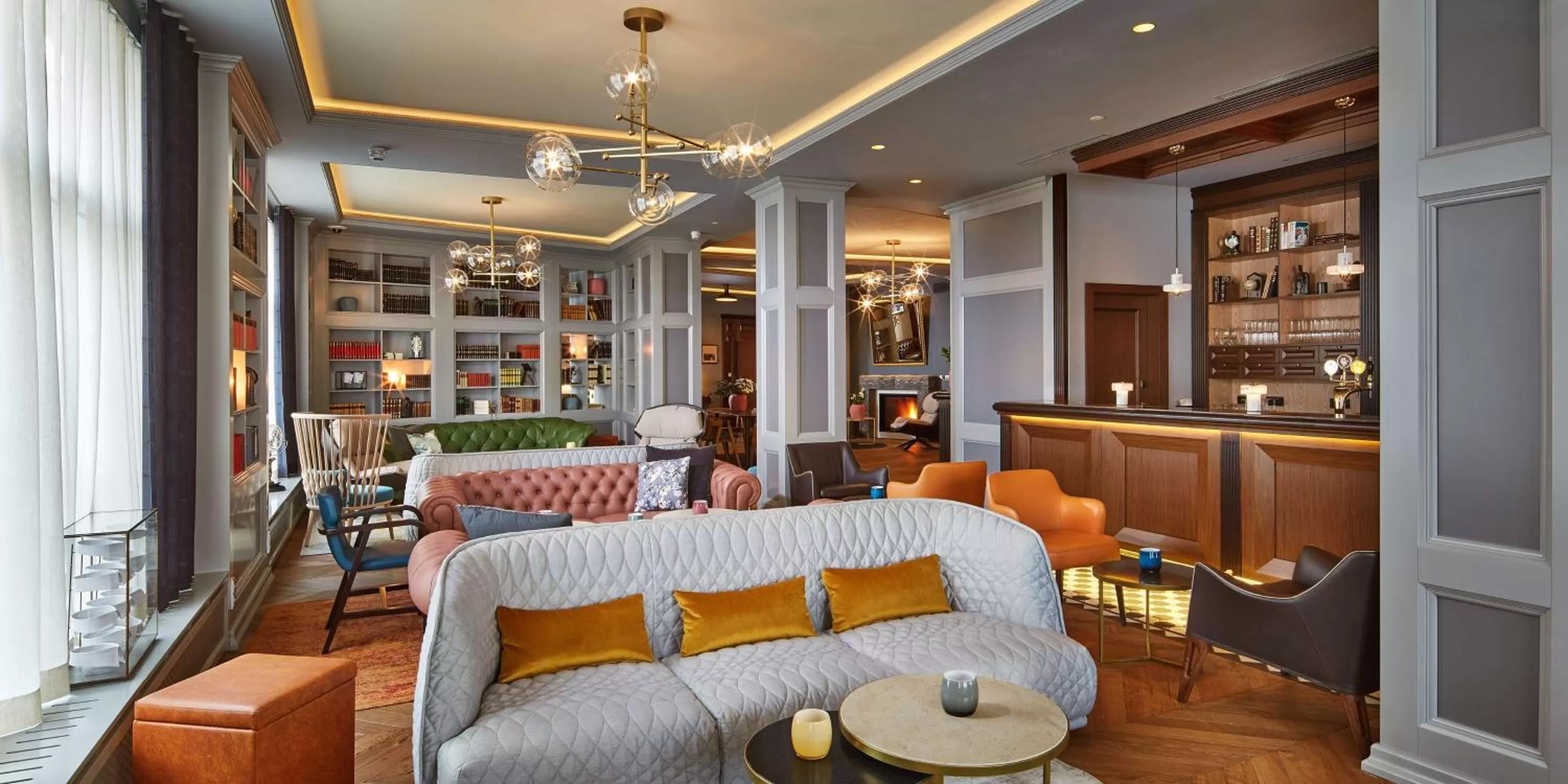 Lobby or reception in Reykjavik Konsulat Hotel, Curio Collection By Hilton