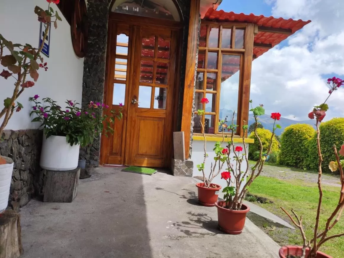 Garden view in Ruta de los volcanes "Casa de campo"