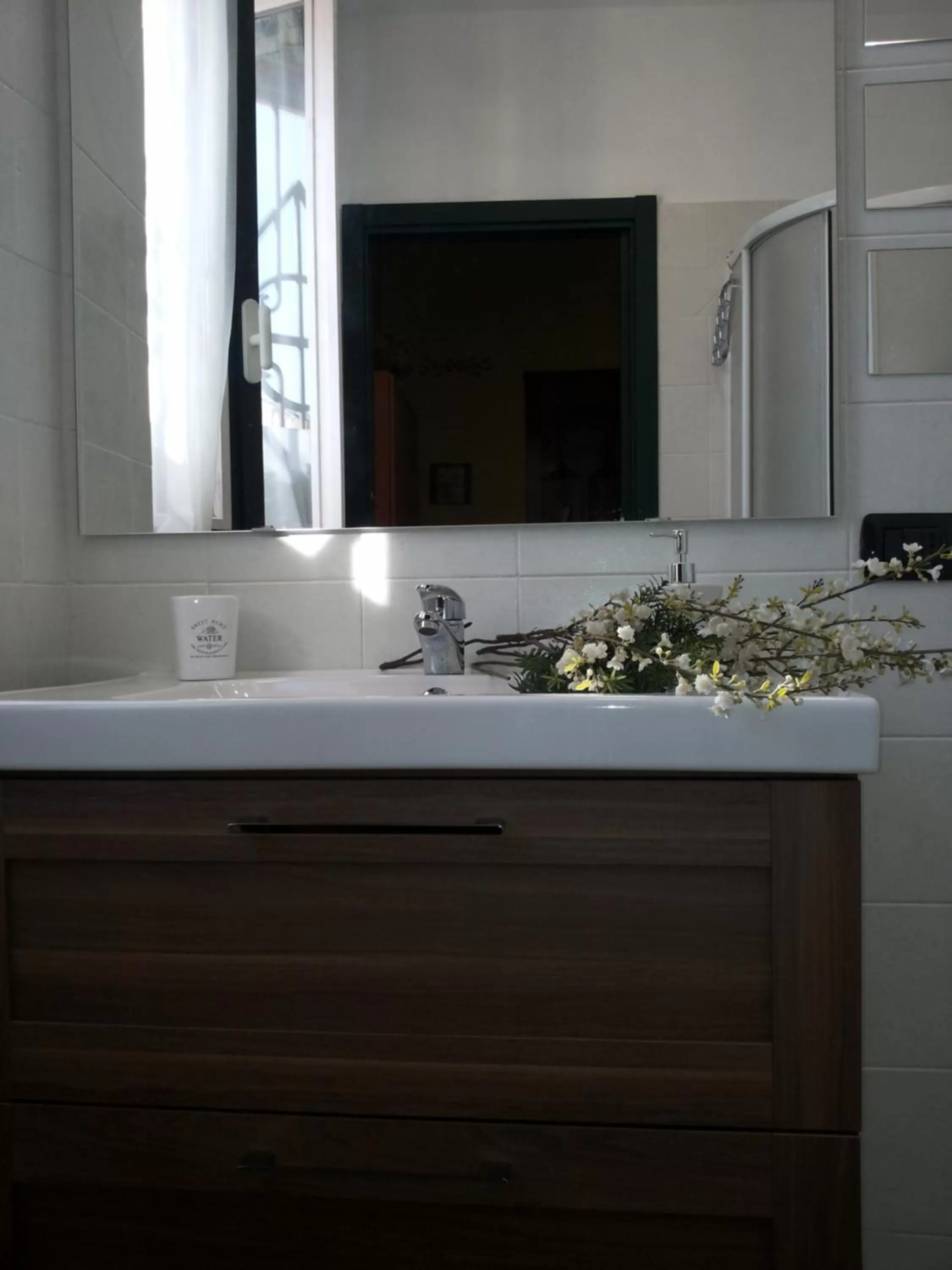 Bathroom in B&B il Cortile Malpensa
