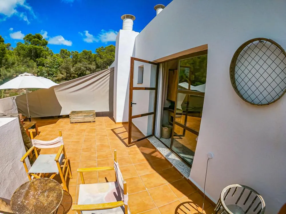 Patio in Boutique Hostal La Curandera de Salinas