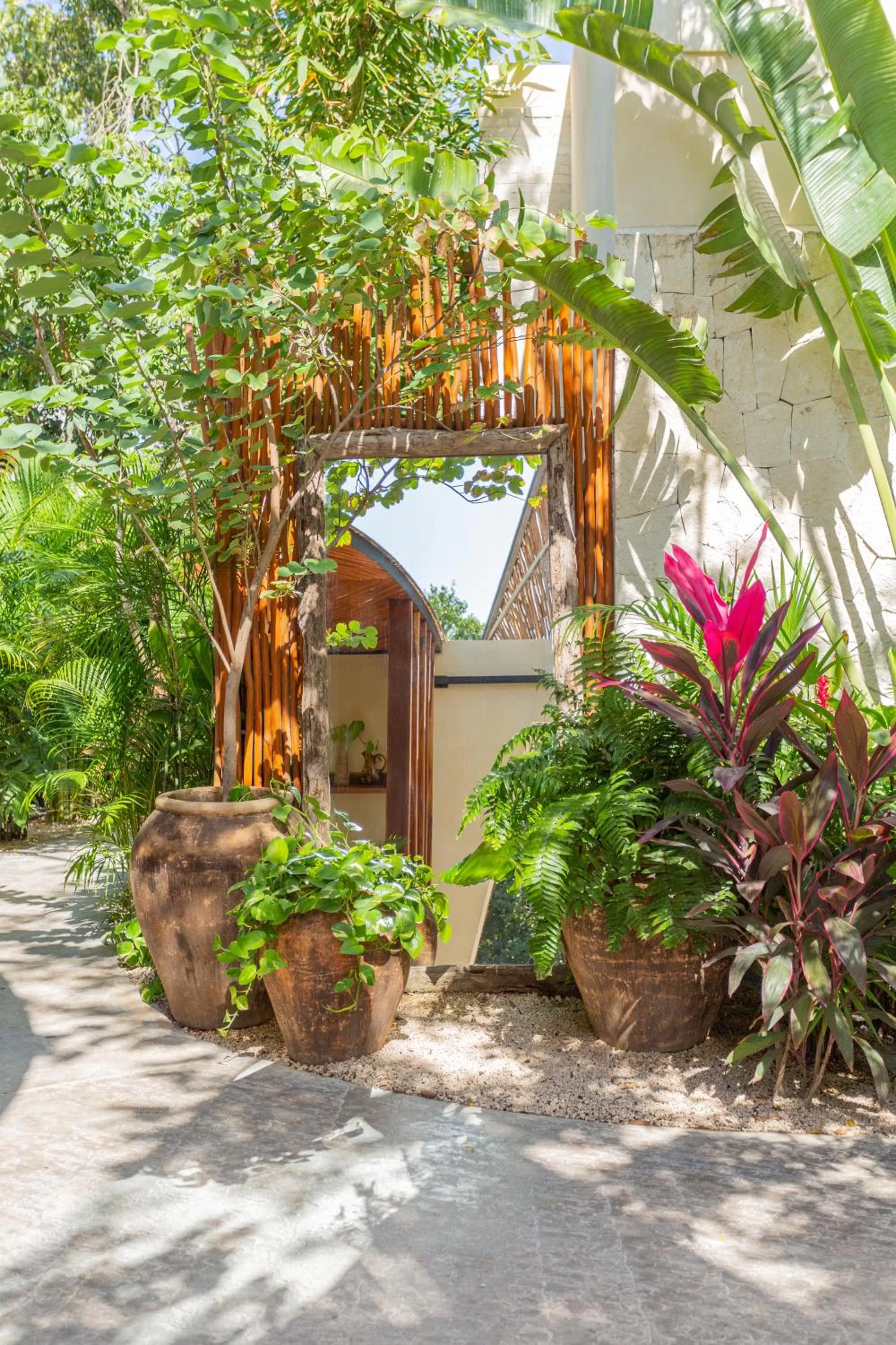 Garden in Atman Residences Tulum
