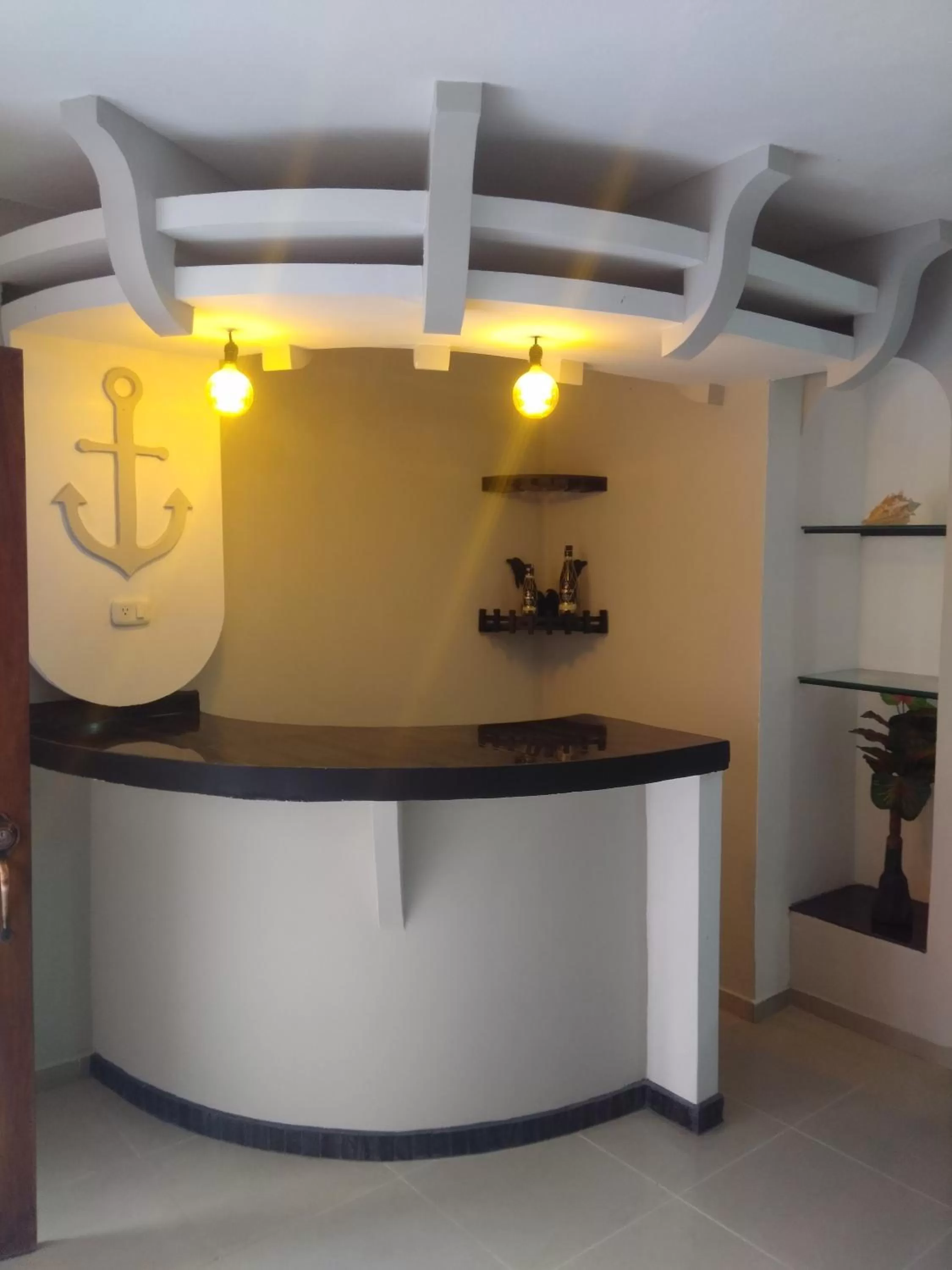 Lobby/Reception in White Sands shared apartments