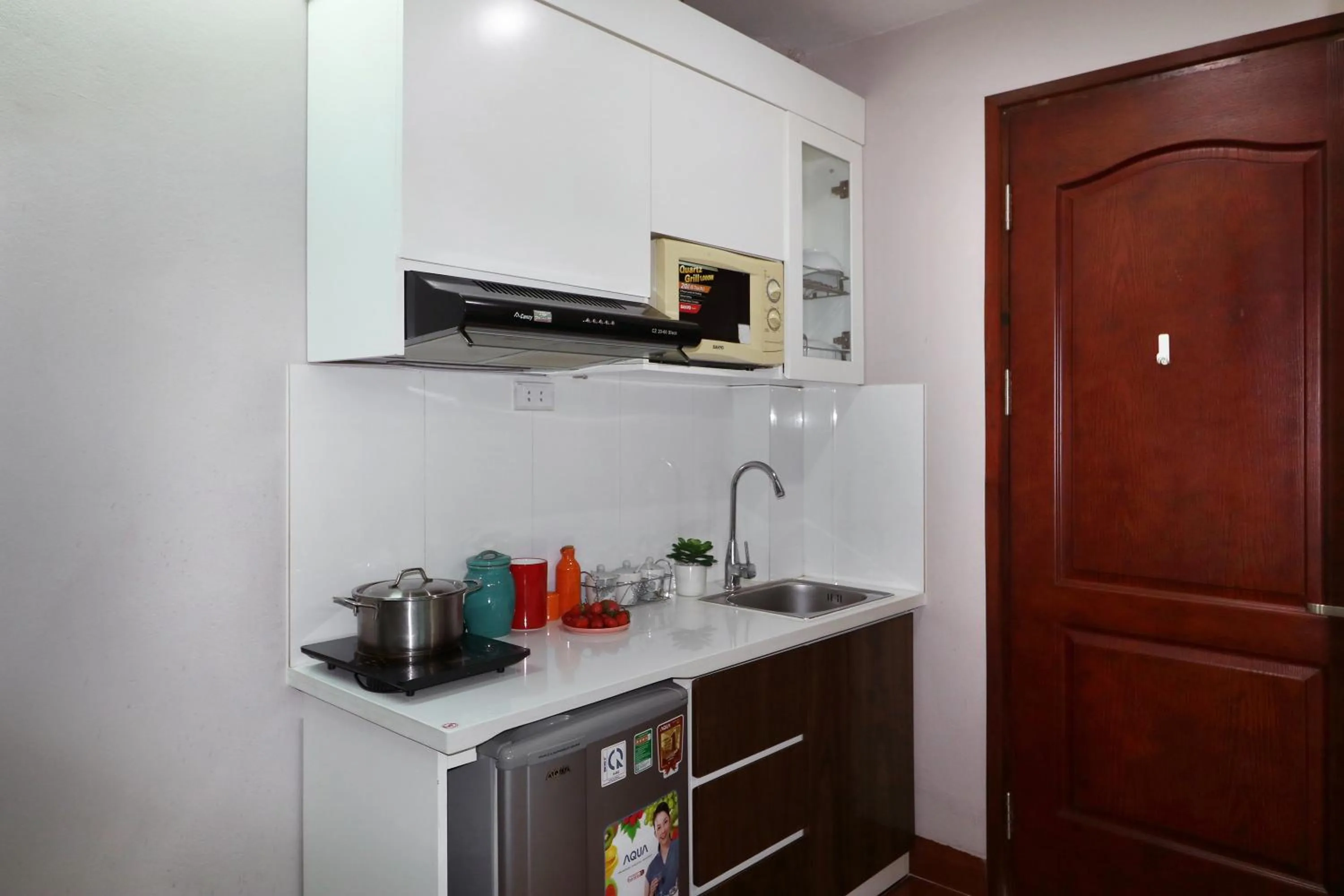 Kitchen or kitchenette in ISTAY Hotel Apartment 1