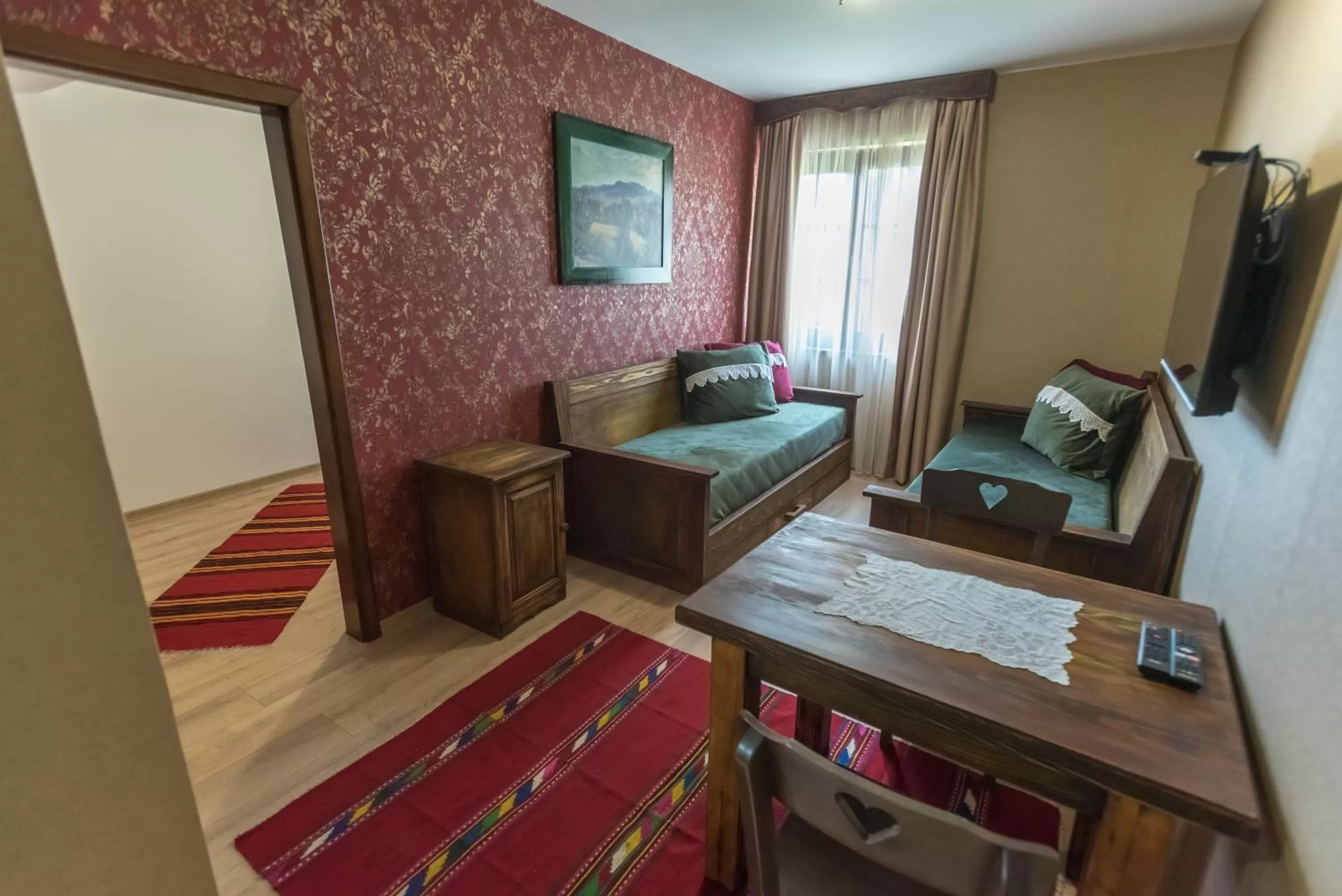 TV and multimedia, Bed in B&B Etno Village Sunčana Reka