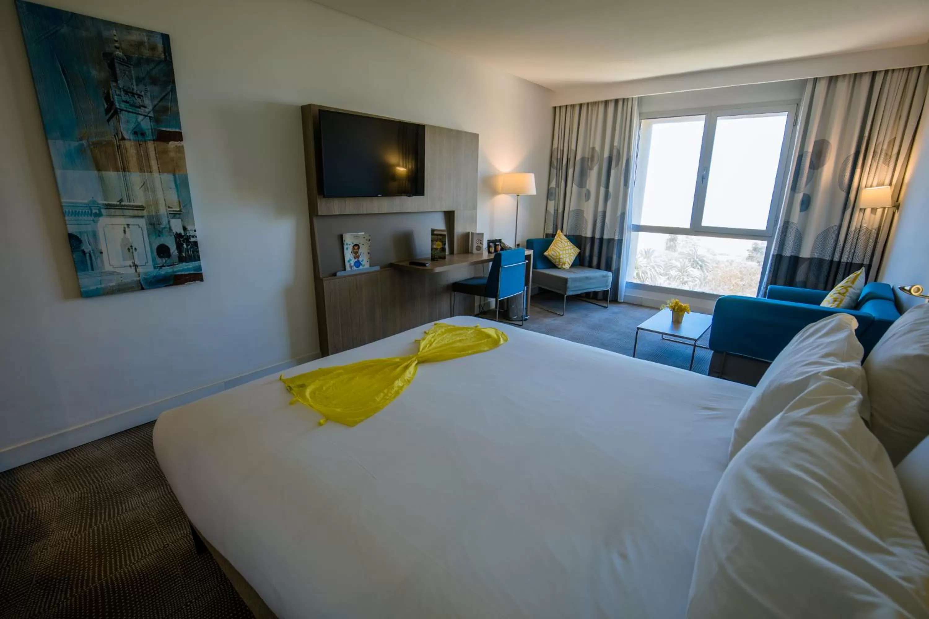 Bedroom, Bed in Novotel Mohammedia