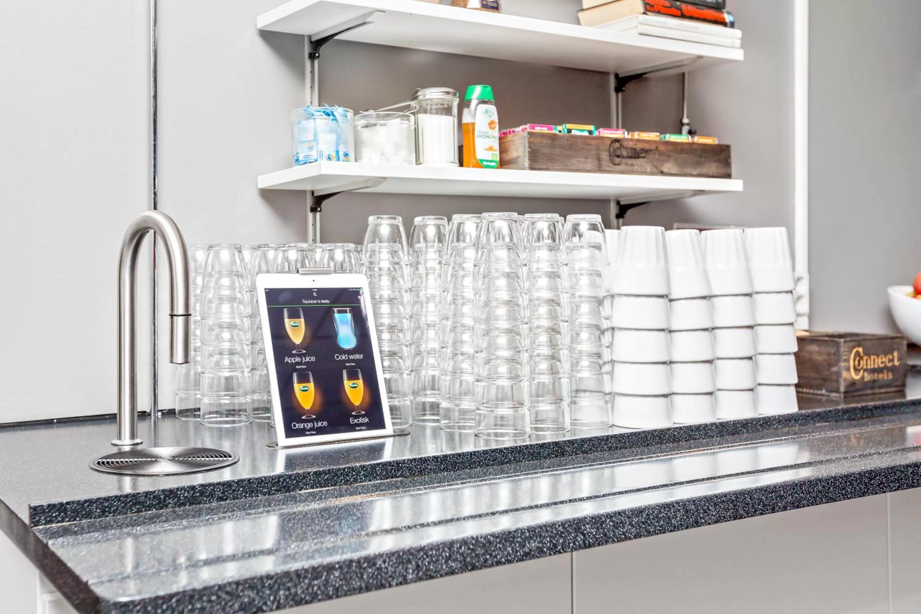 Continental breakfast in Sure Hotel by Best Western Stockholm Alvsjo