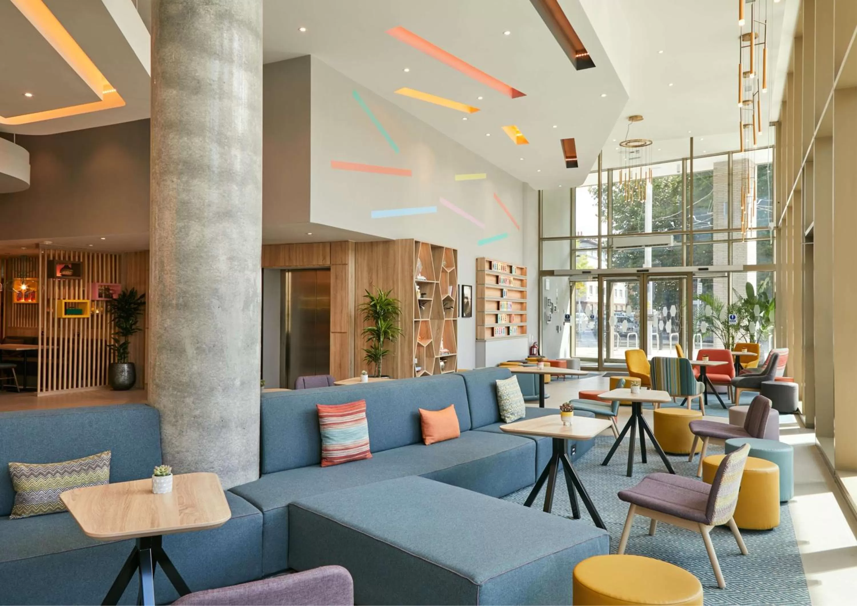 Lobby or reception in Hampton By Hilton Dublin City Centre
