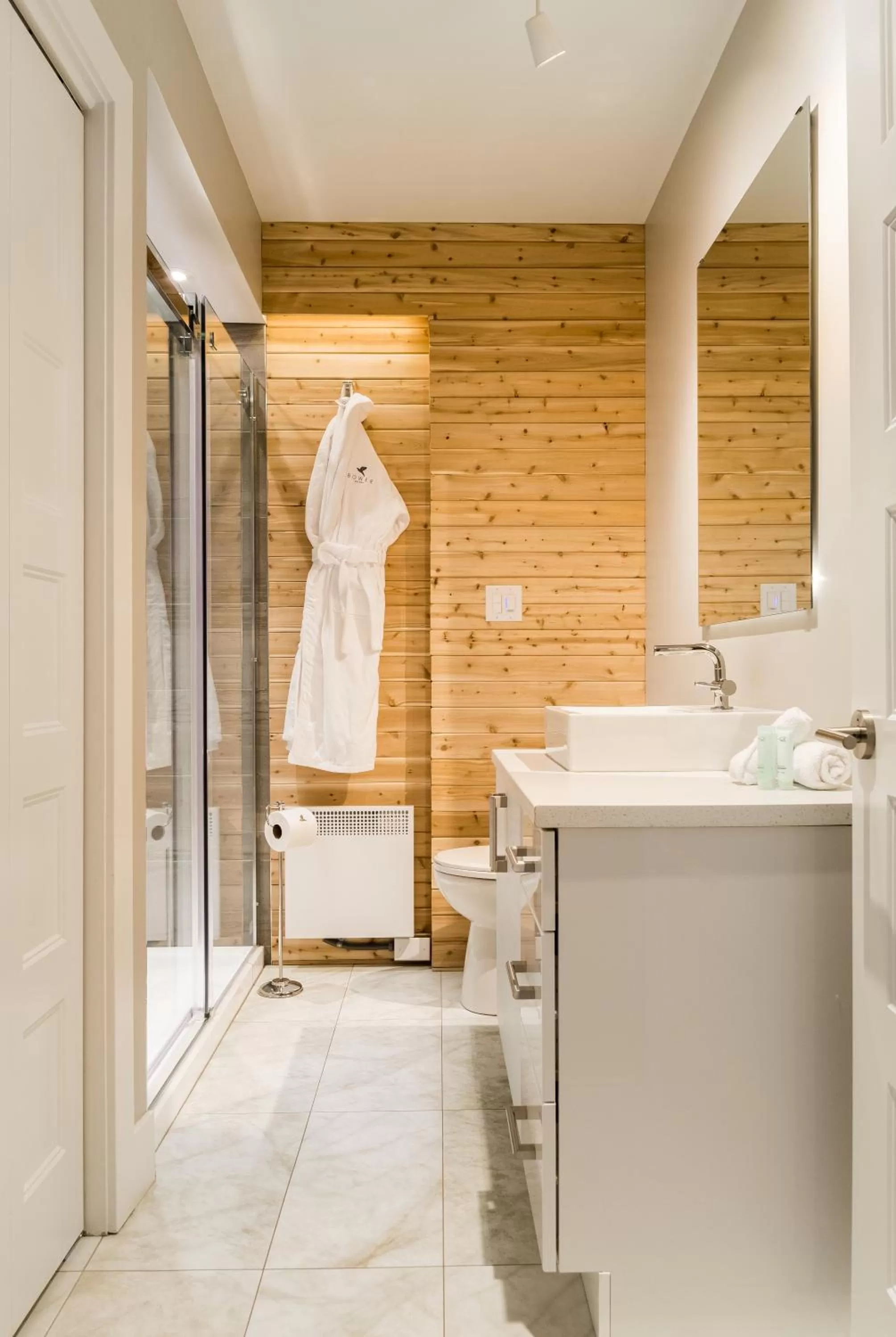 Shower in Capitol Robinson by Bower Boutique Hotels