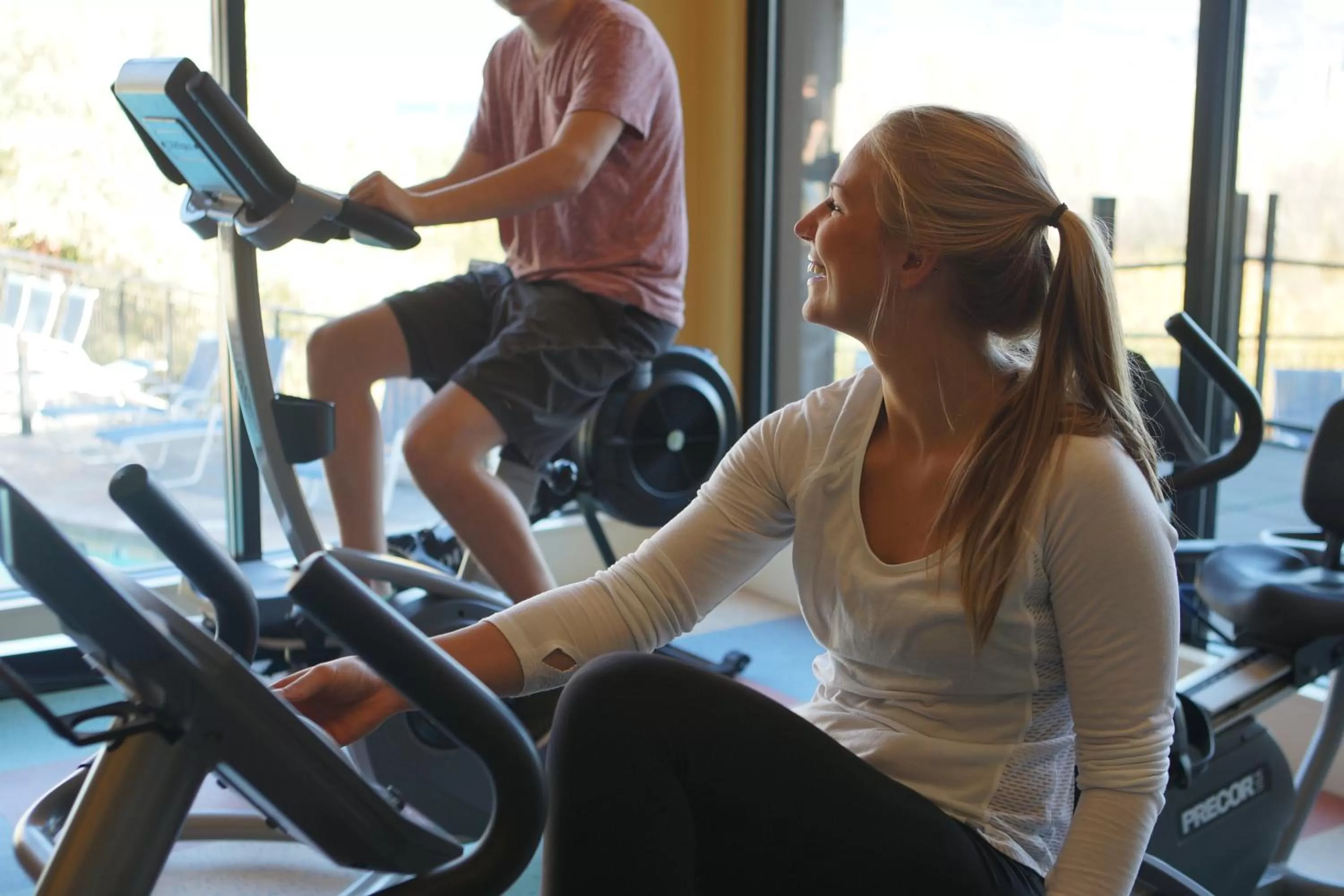 Fitness centre/facilities in Summerland Waterfront Resort & Spa