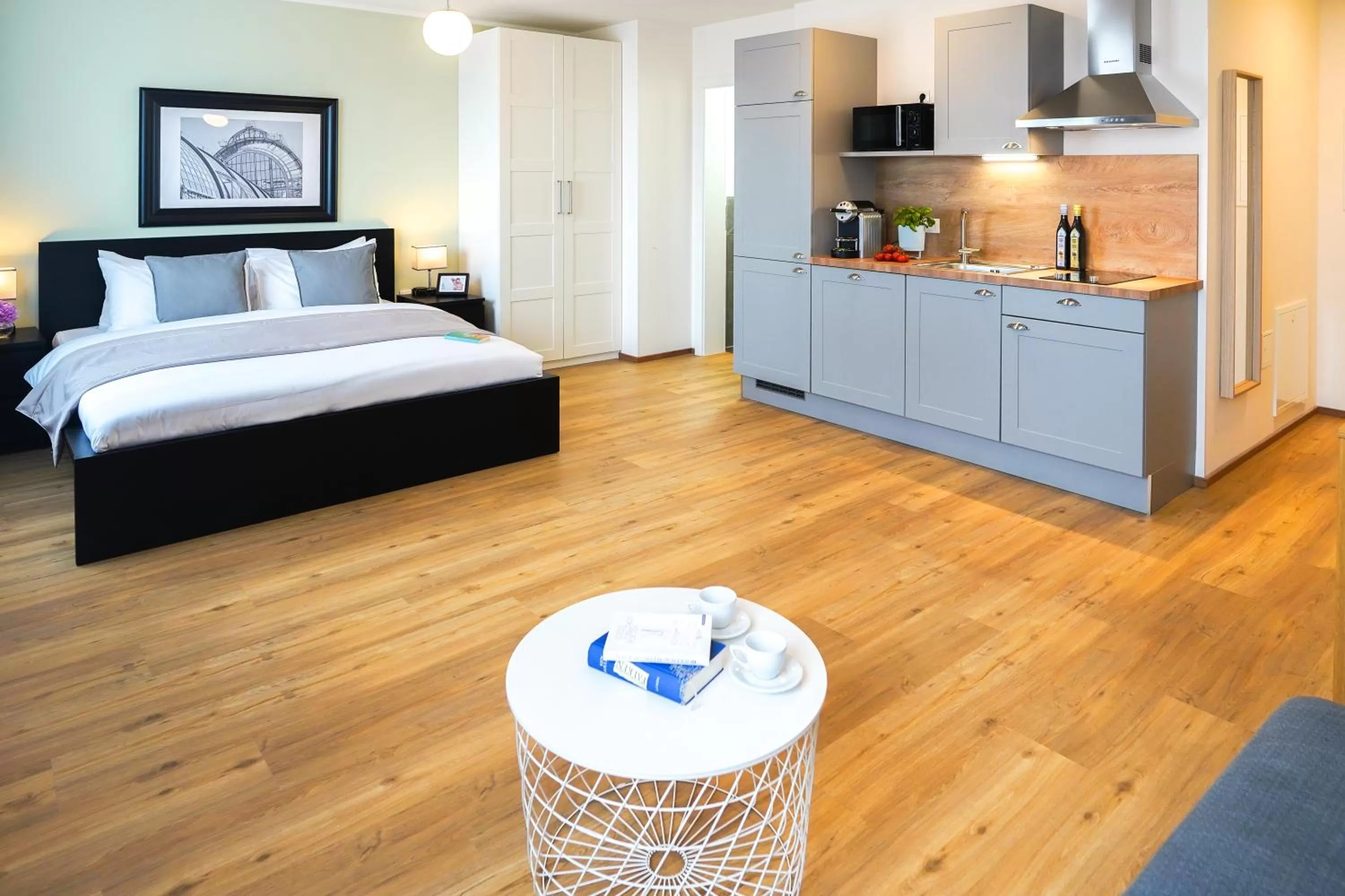 Bed in Citadines South Vienna