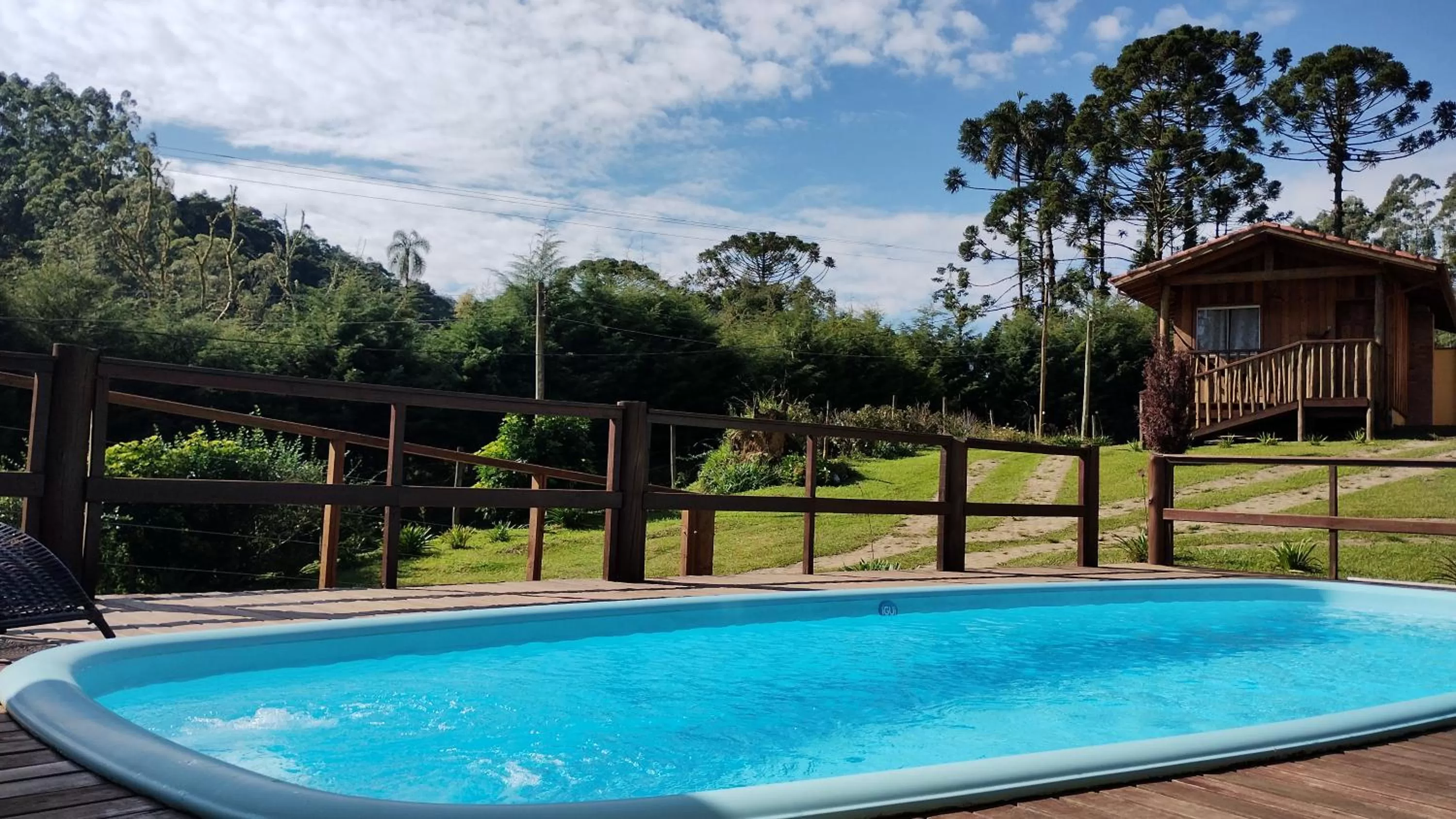 Swimming Pool in Pousada São Miguel