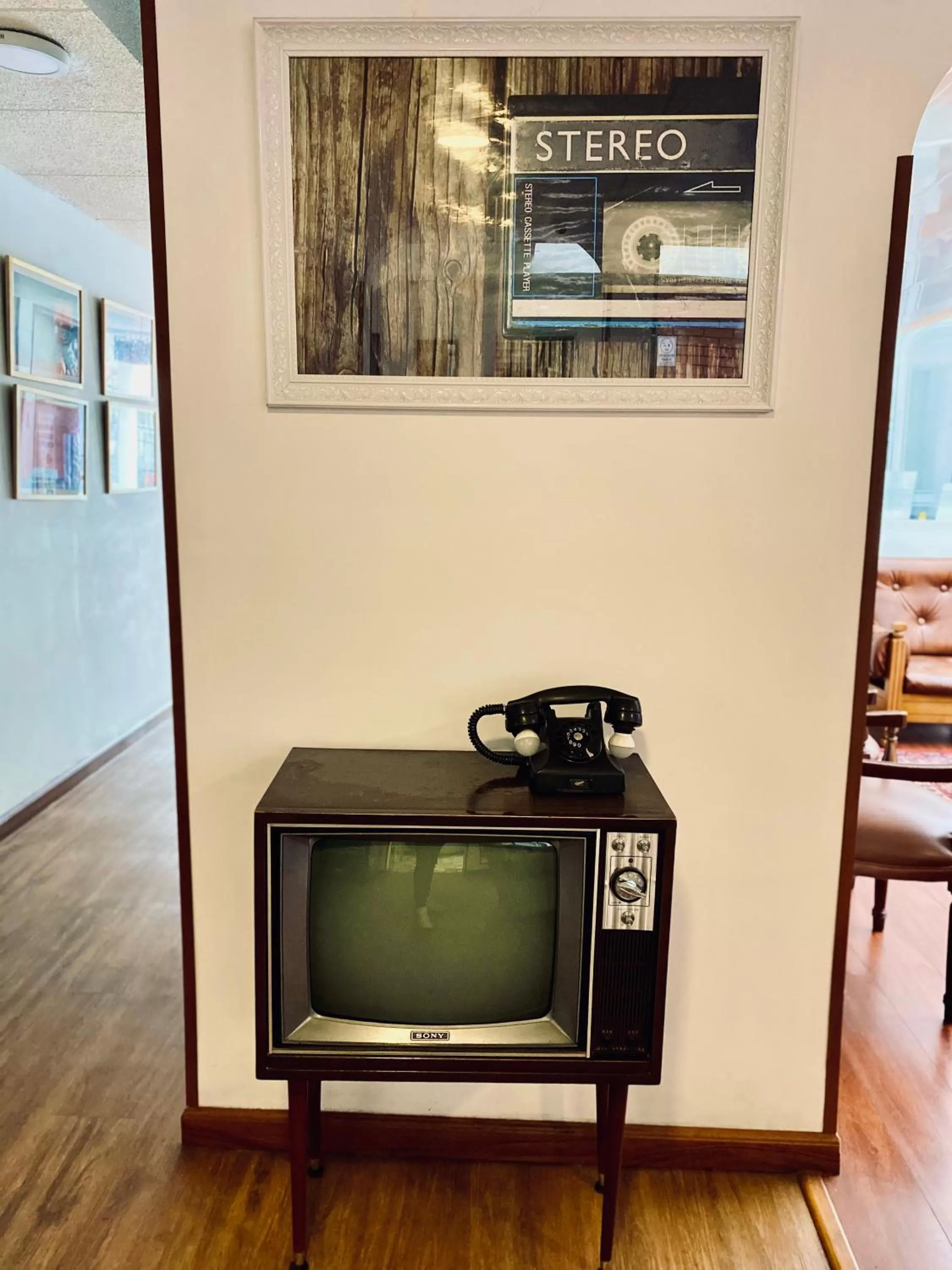 TV and multimedia, TV/Entertainment Center in Hotel Maceo Chico