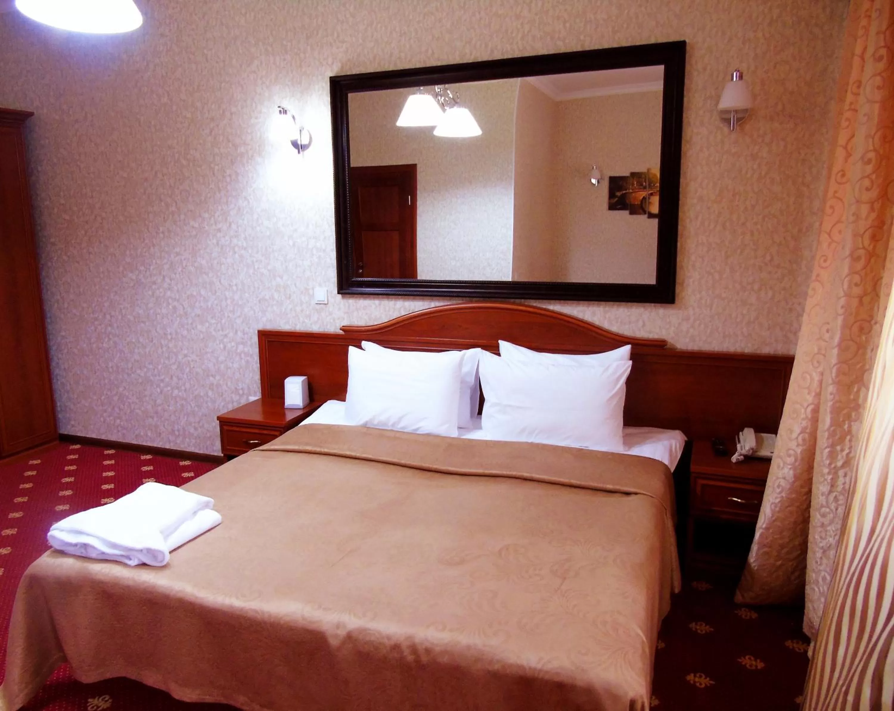 Bed in Amsterdam Hotel Aktobe
