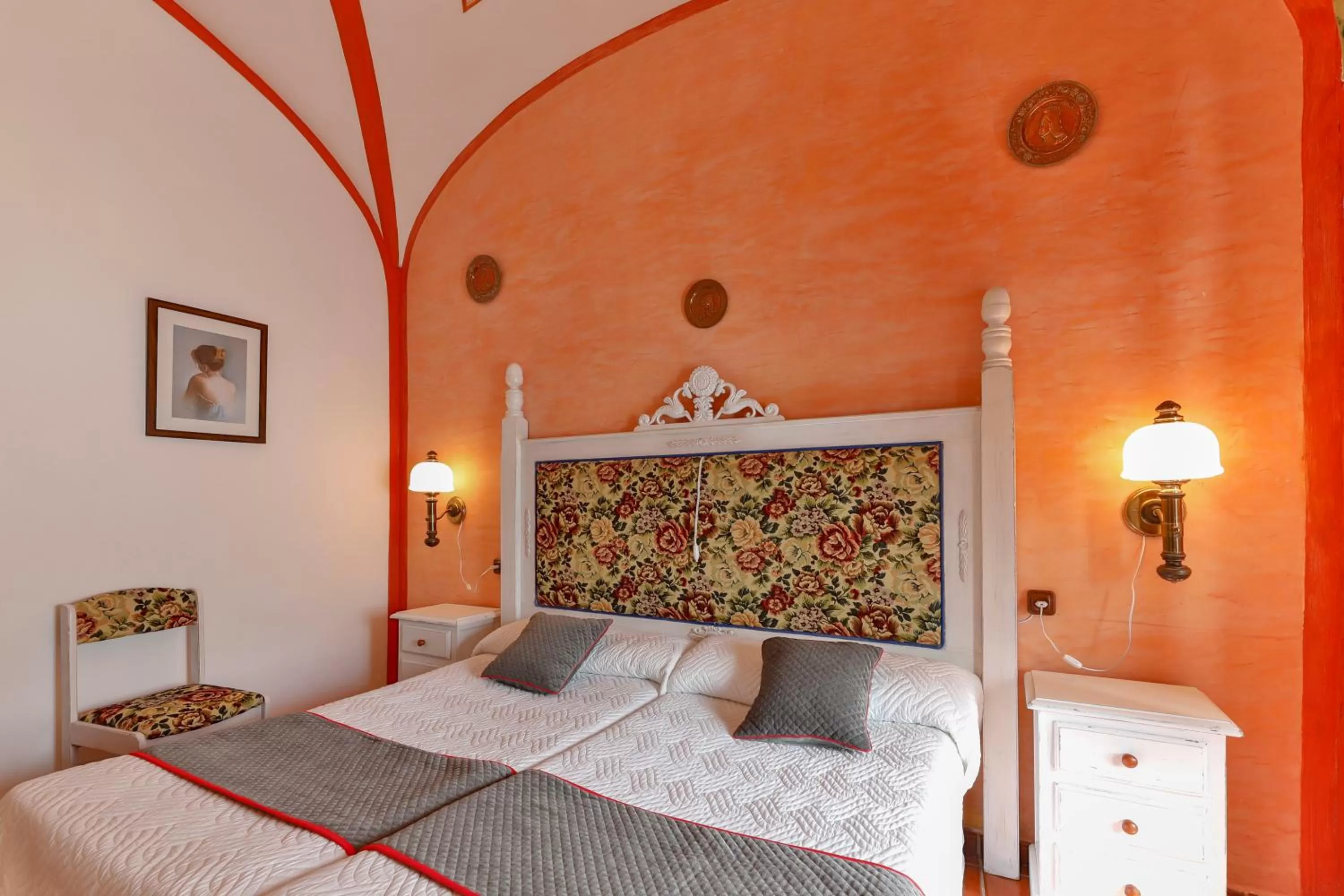 Bedroom, Bed in Hotel Las Palmeras by Vivere Stays