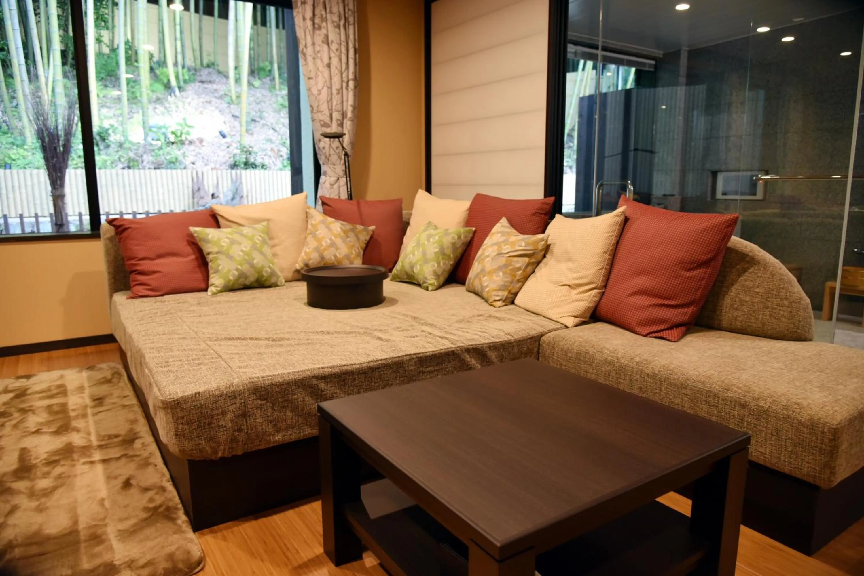 Living room in Arima Onsen Taketoritei Maruyama