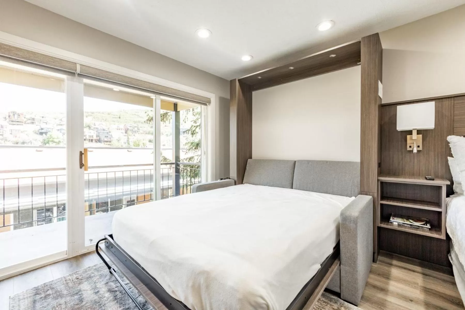 Bed in Treasure Mountain Inn