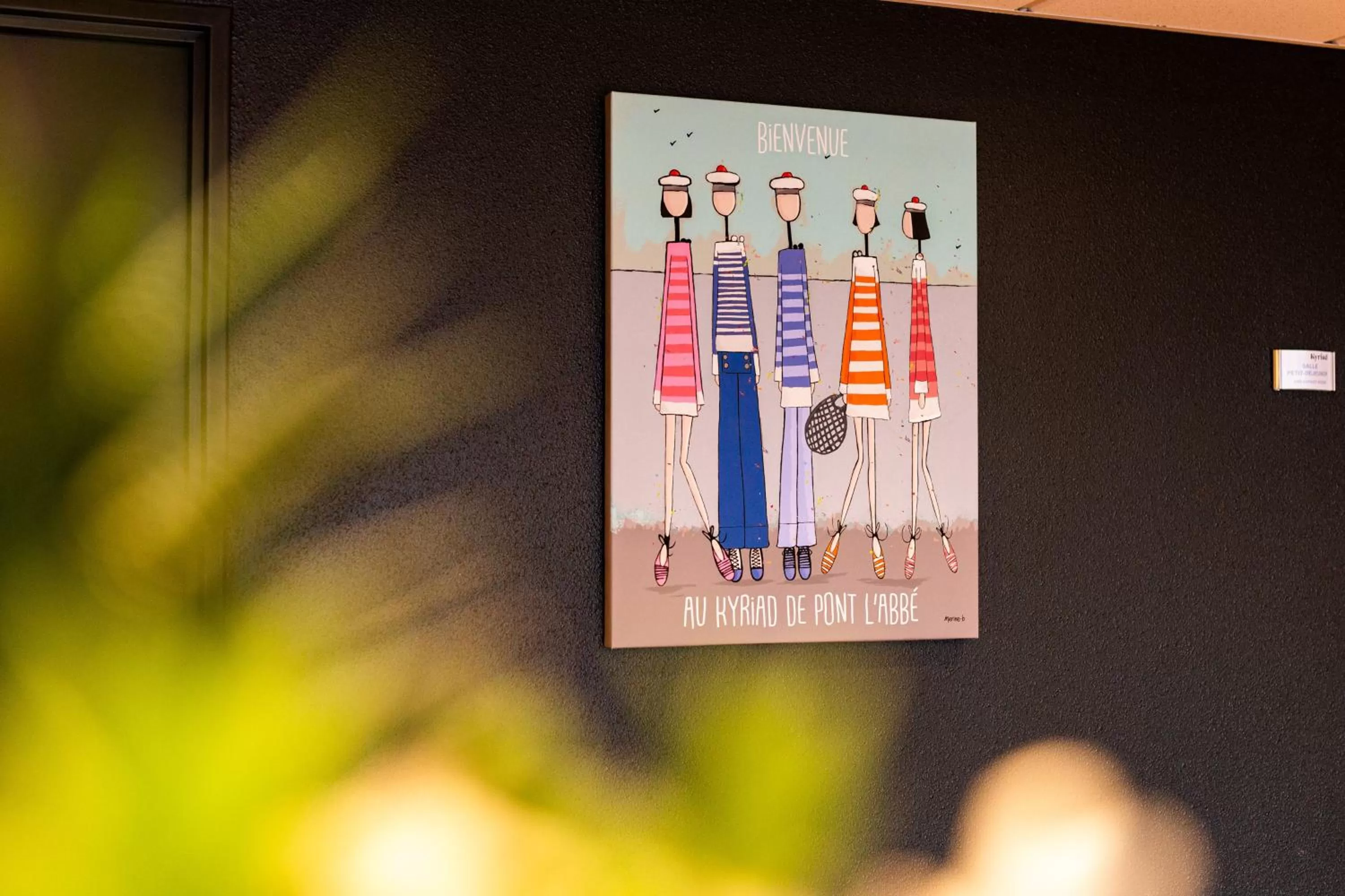 Lobby or reception in Kyriad Quimper - Pont-l'Abbé