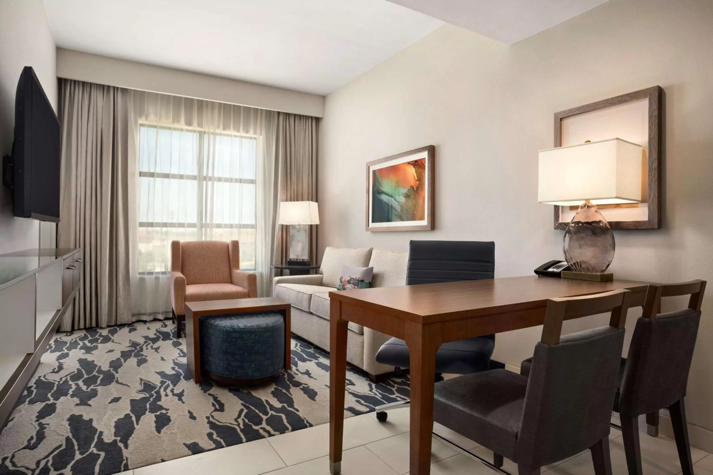 Living room in Embassy Suites by Hilton McAllen Convention Center