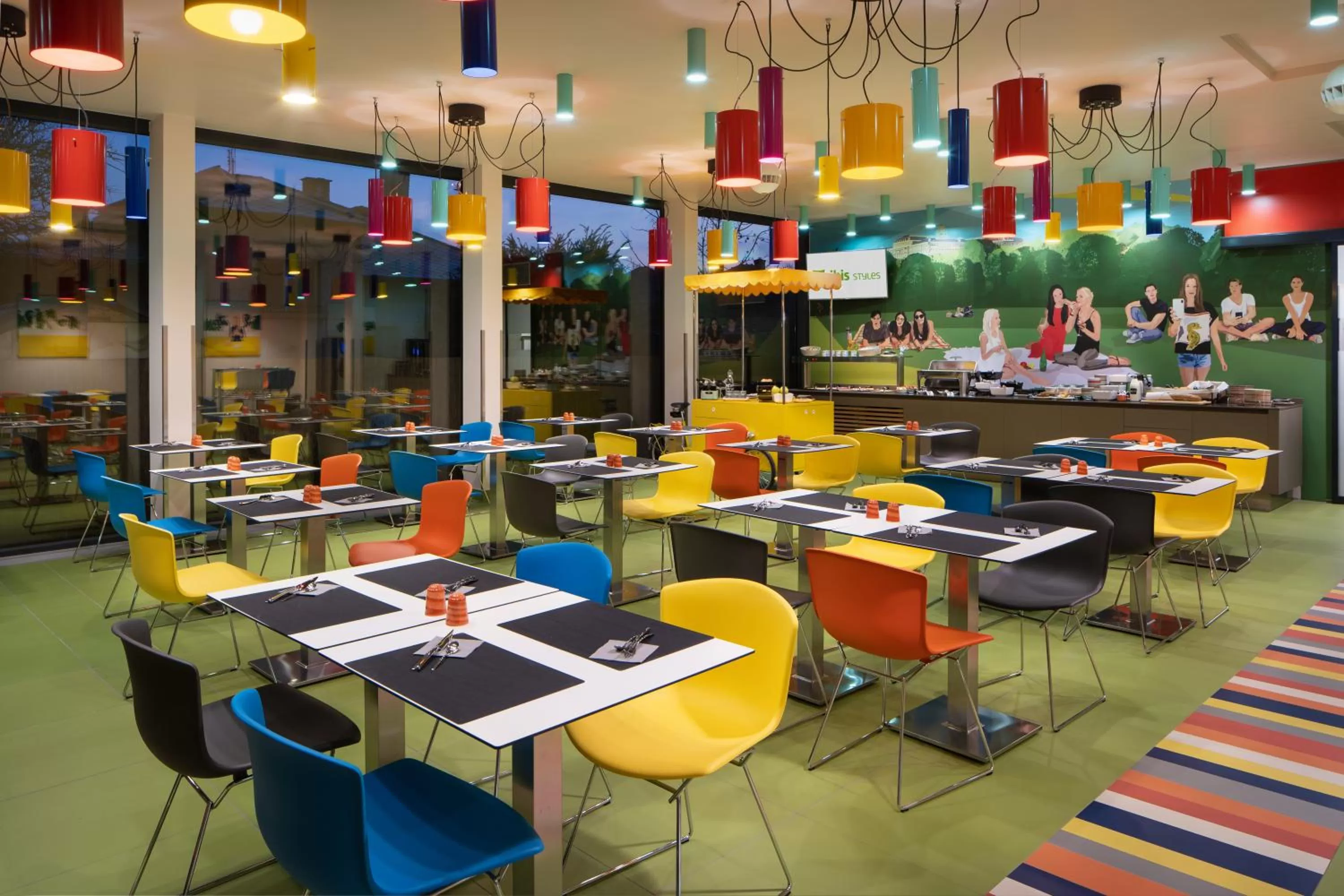 Restaurant/places to eat in ibis Styles Budapest Citywest