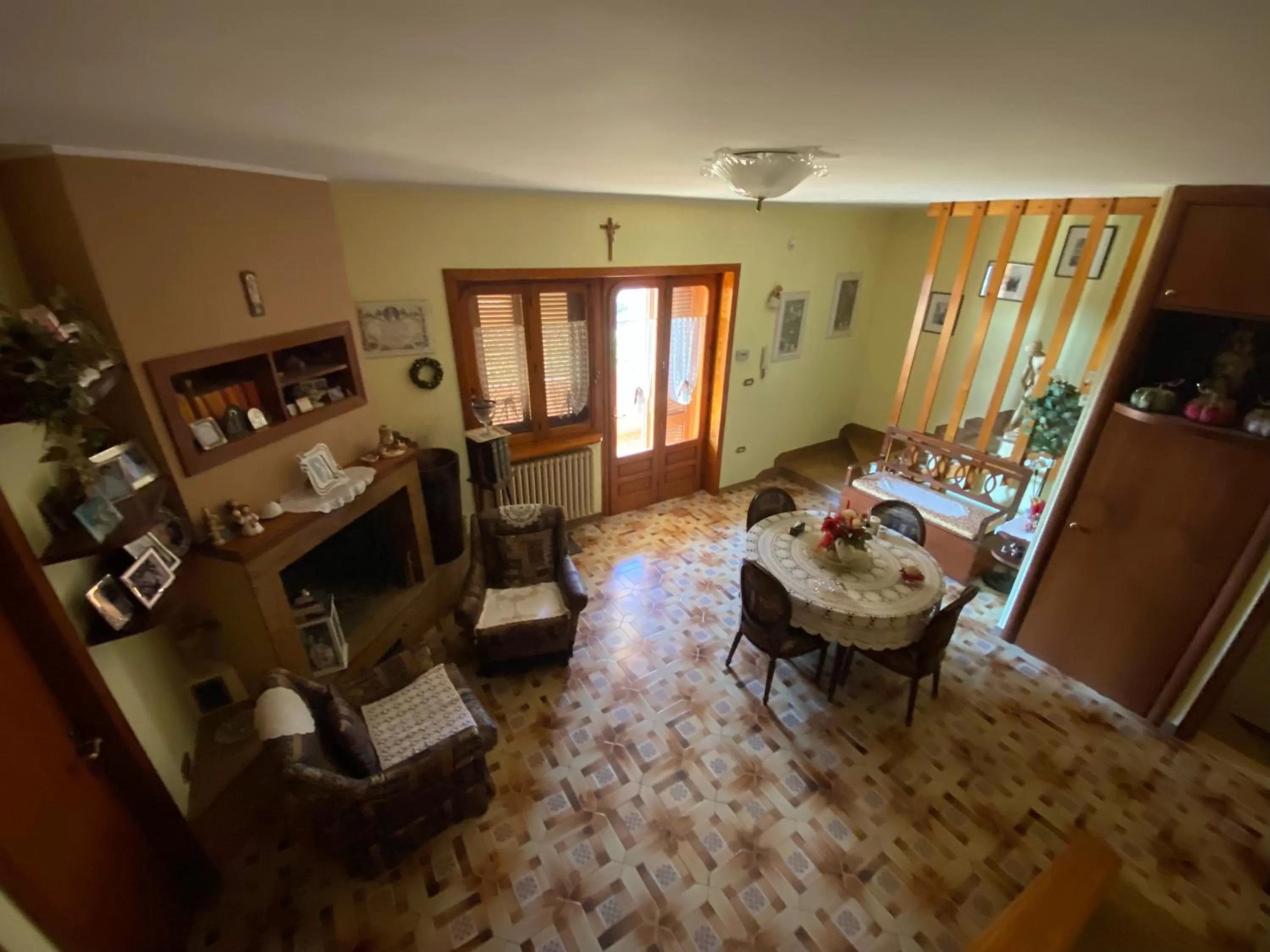 Seating area in Villa Franca B&B