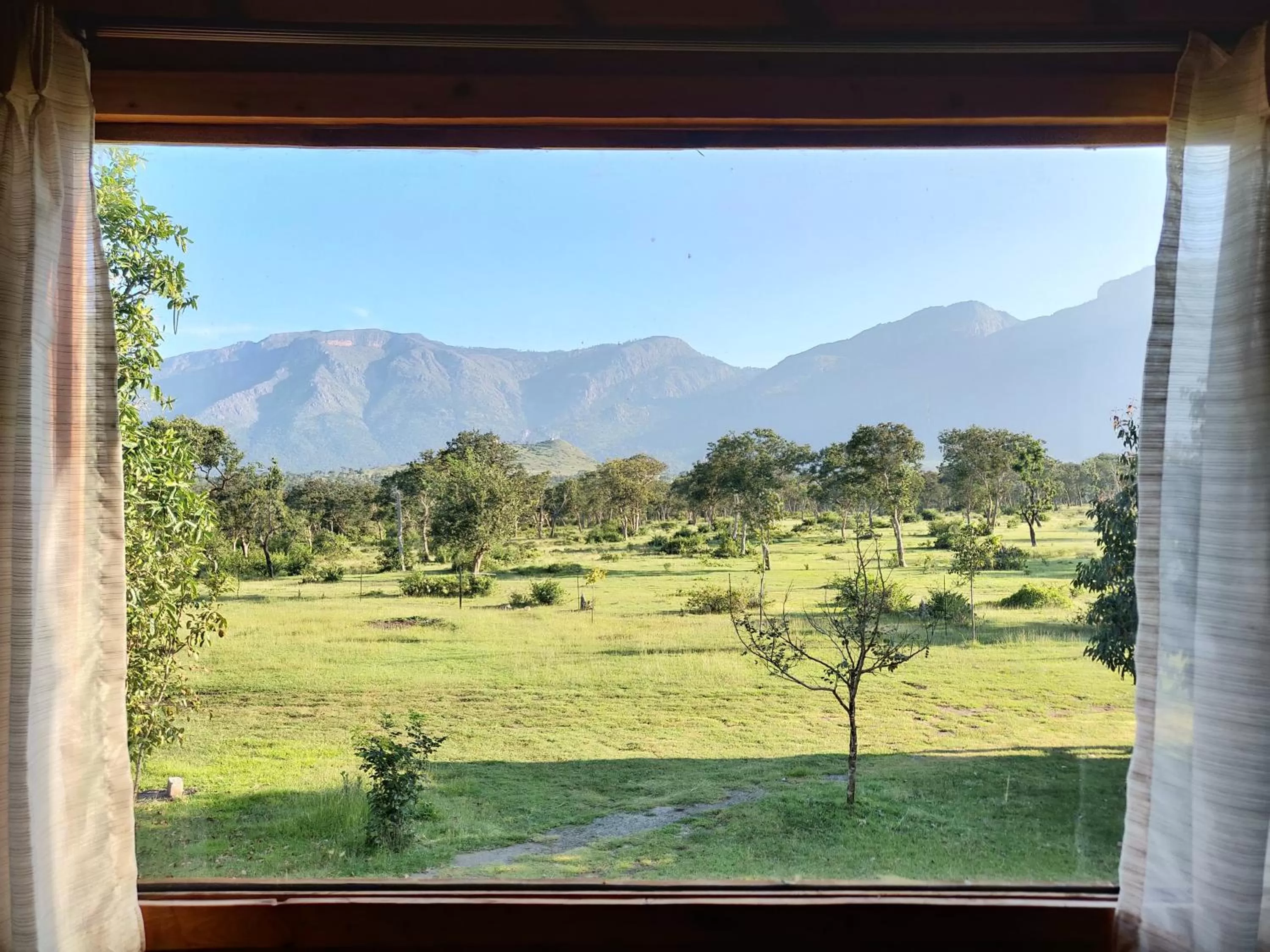 Mountain view in LABDHI RESORTS Stag Groups not allowed