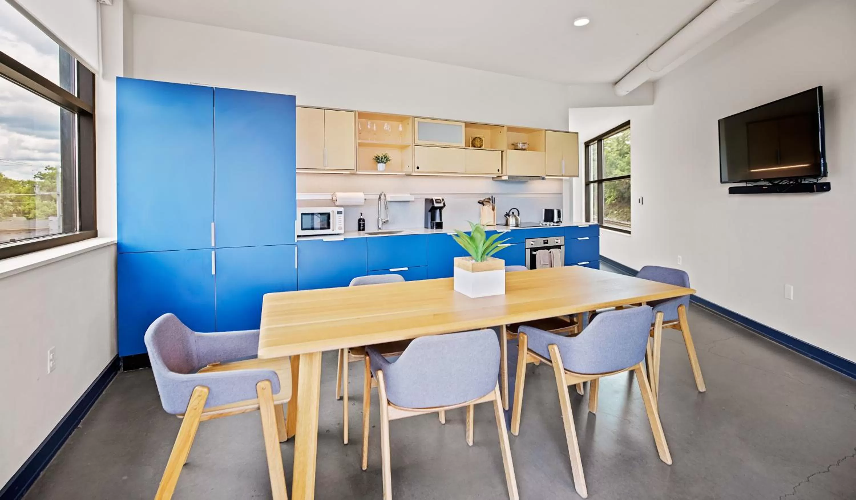 Kitchen or kitchenette in Harthall Hotel