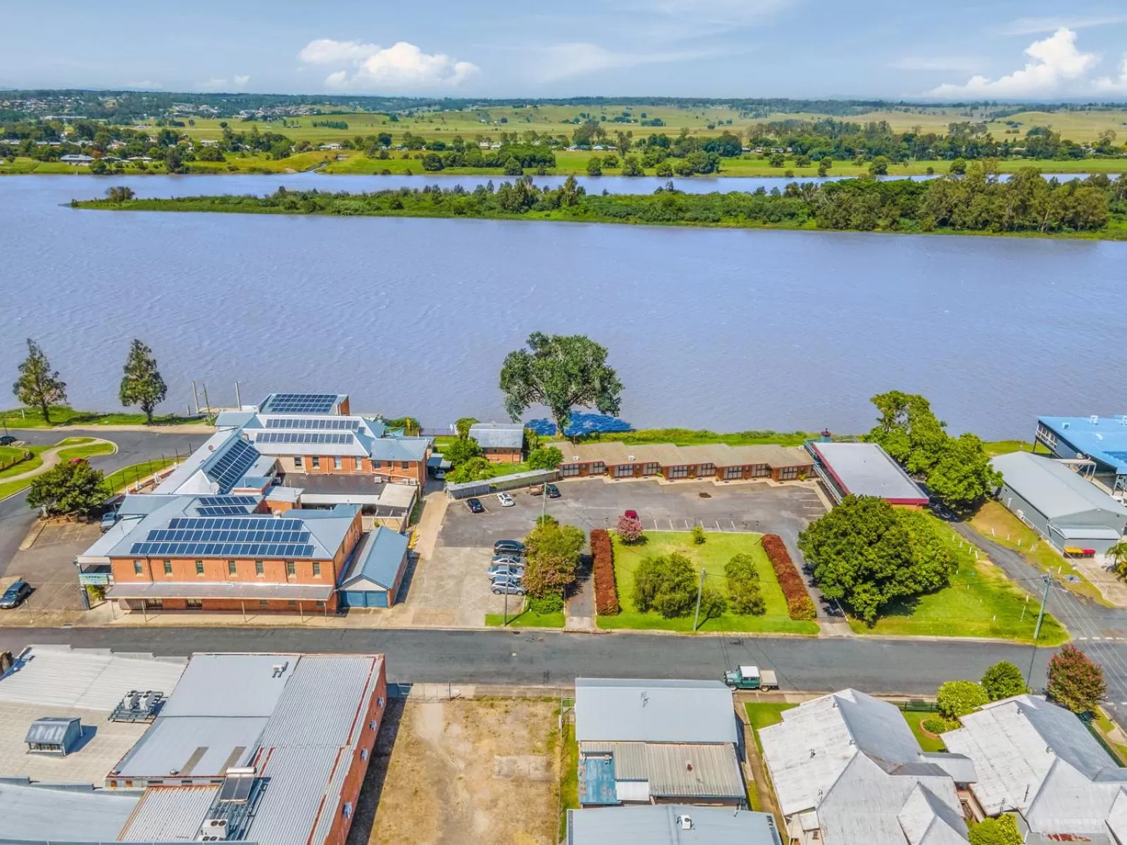 Property building in Crown Hotel Motel