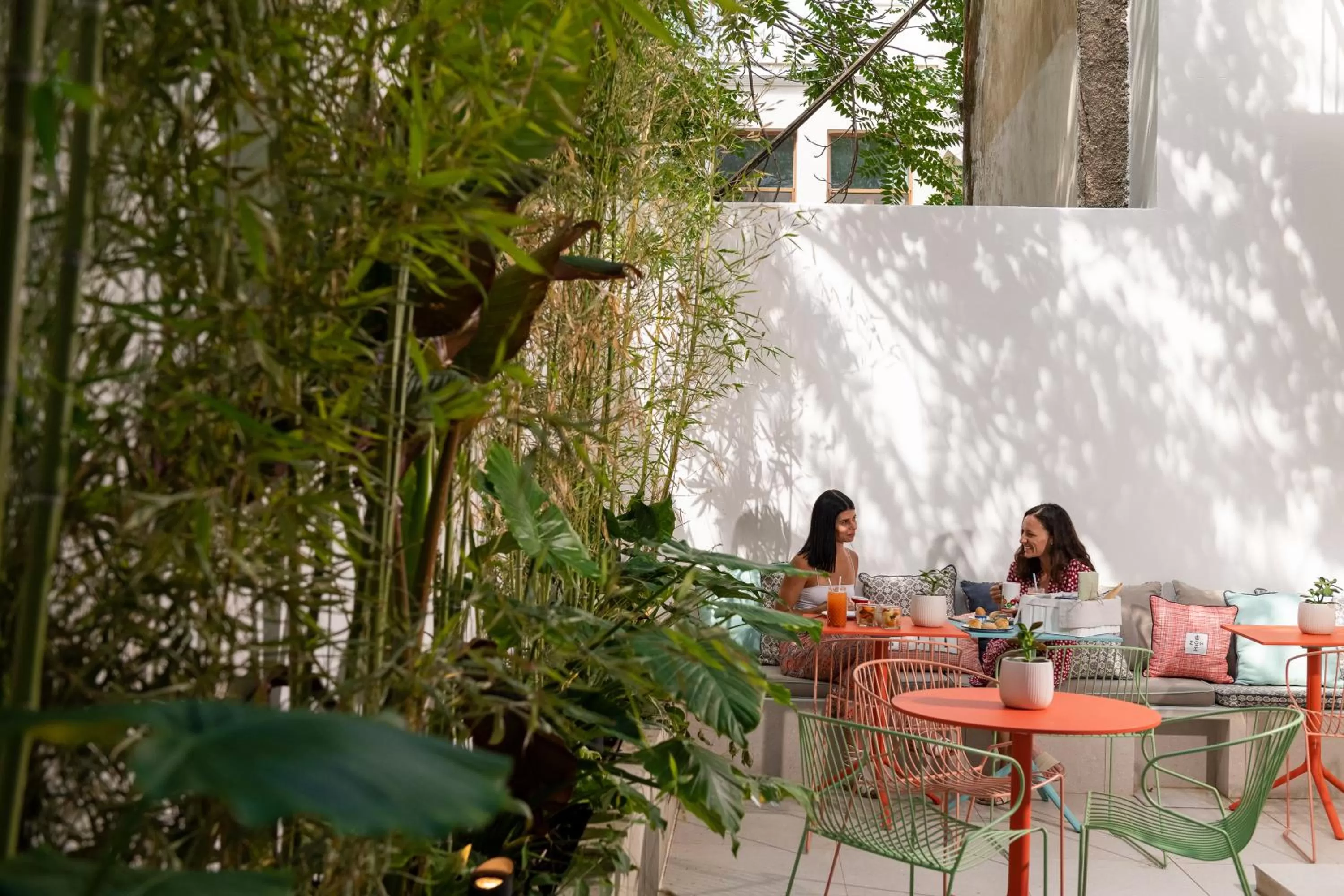 Patio in Alkima Athens Wellness Stay