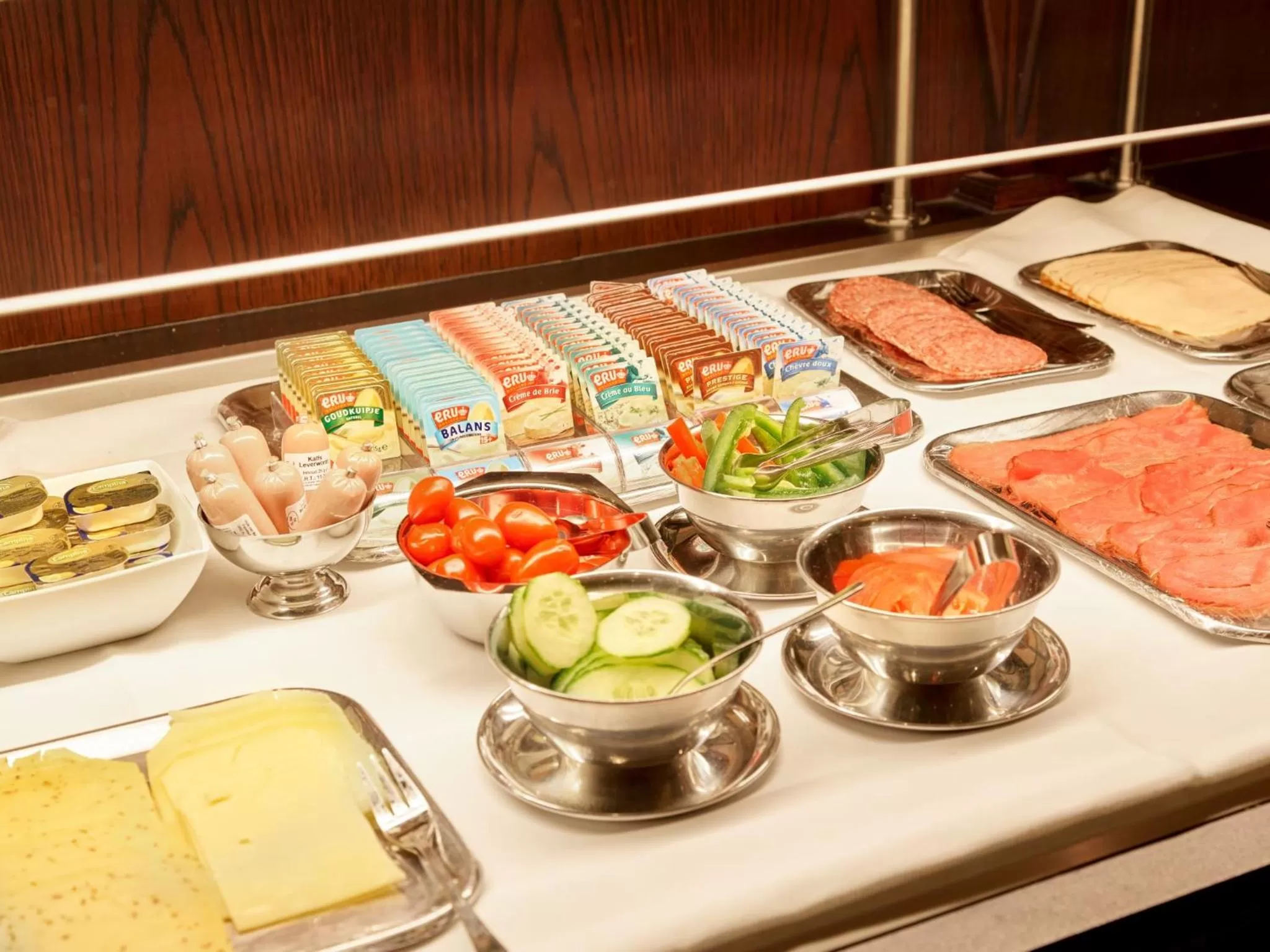 Buffet breakfast in Boutique Hotel Chariot - Amsterdam Schiphol Airport