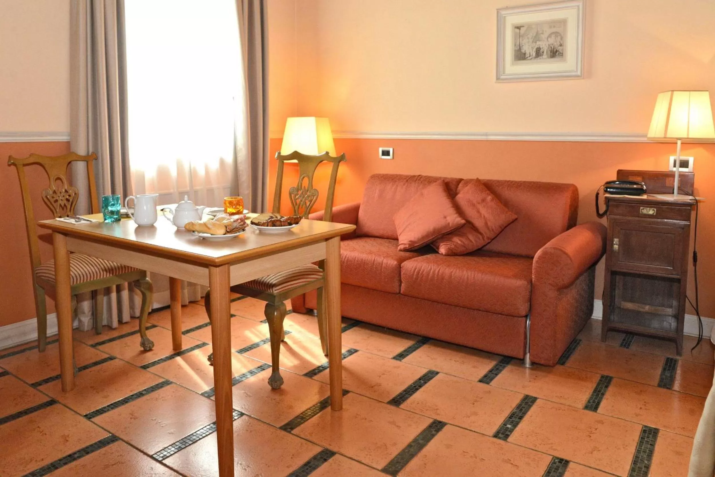 Living room in Hotel Ponte di Rialto