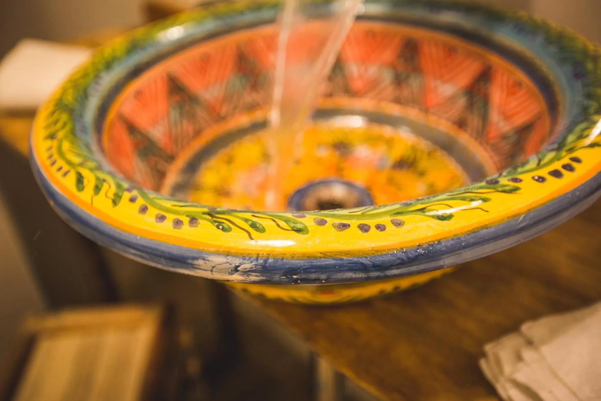 Decorative detail in B&B Le Ferule