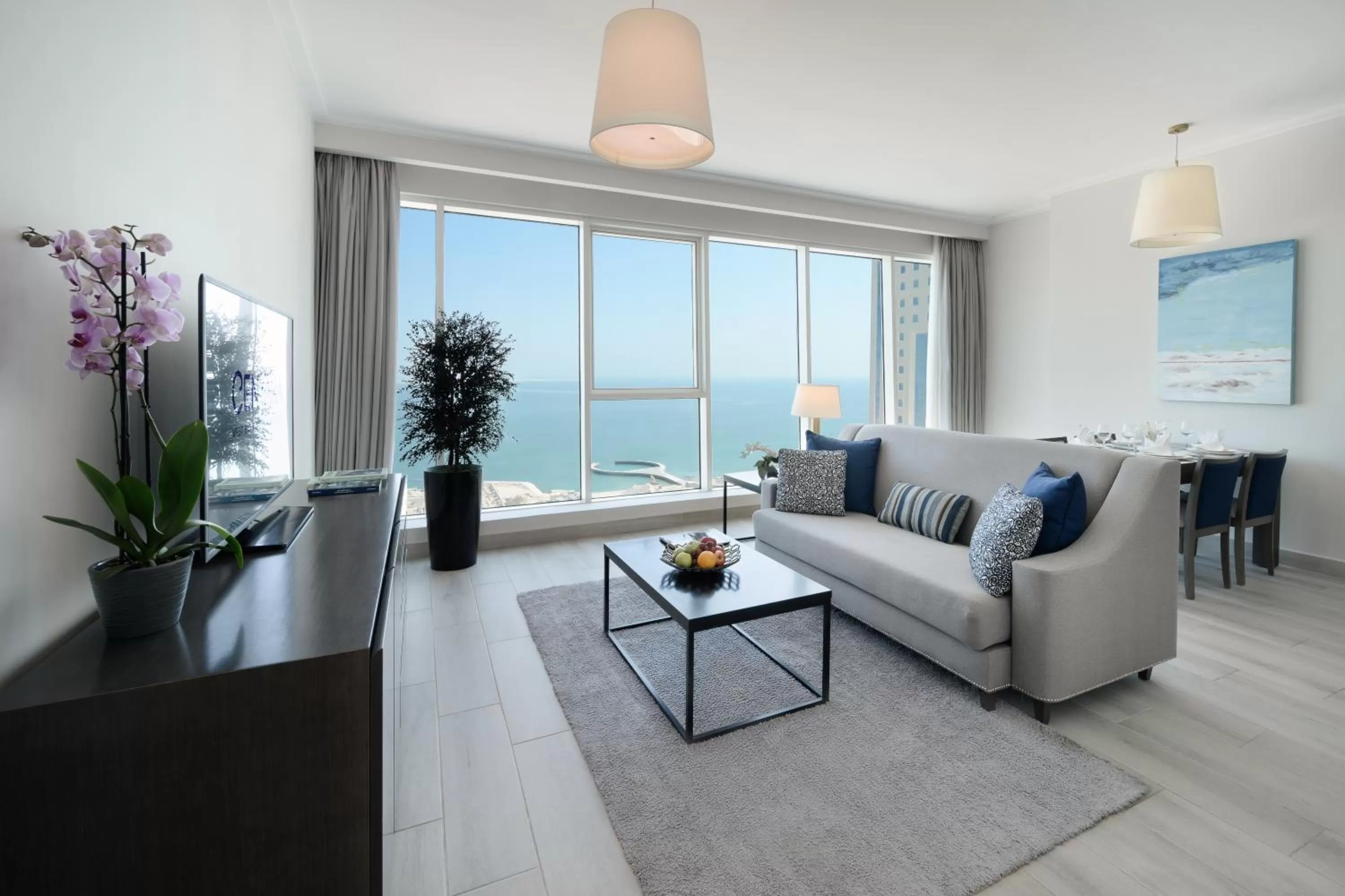 Living room in Centara West Bay Hotel & Residences Doha