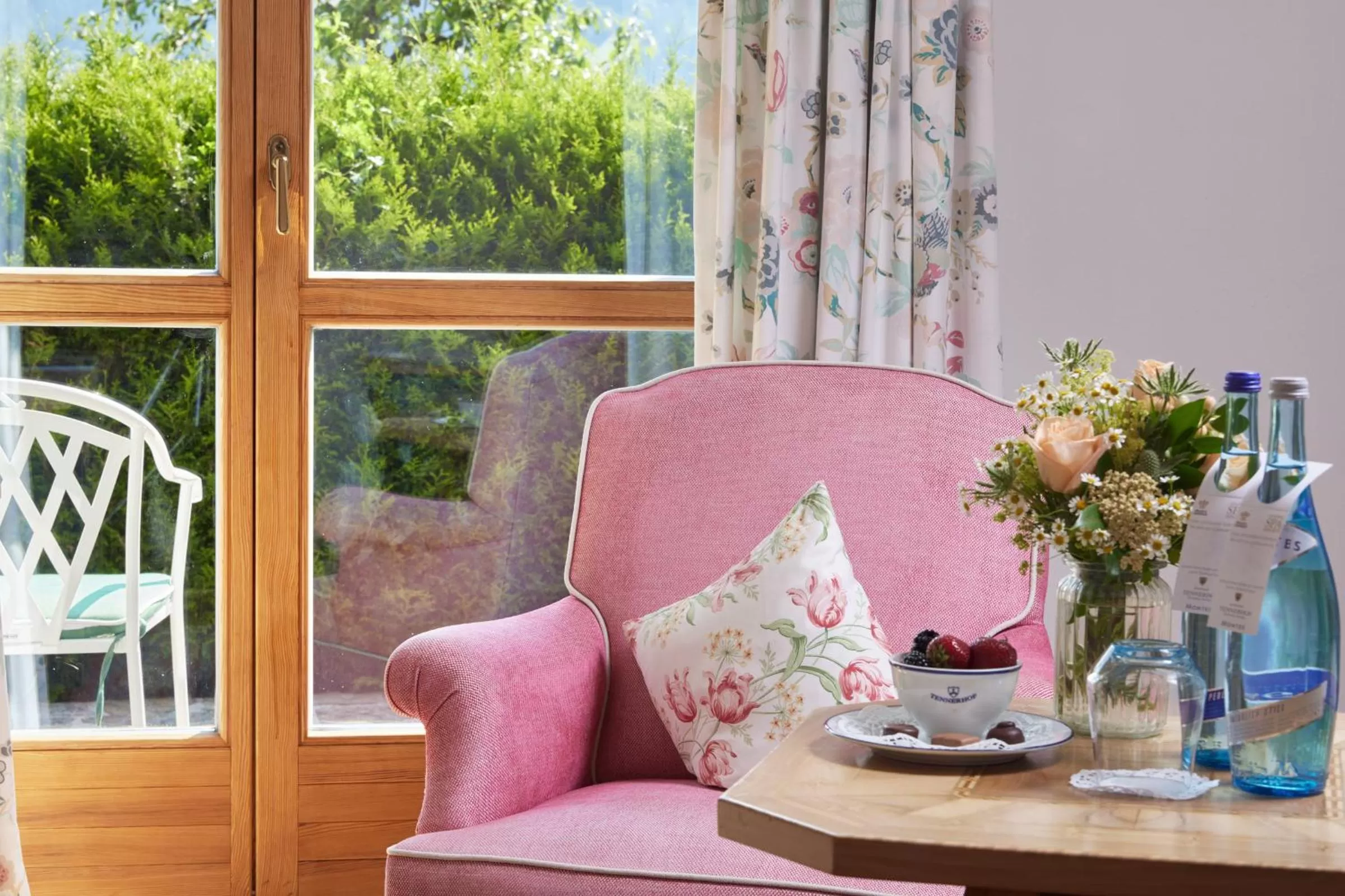 Bedroom in Relais & Châteaux Hotel Tennerhof