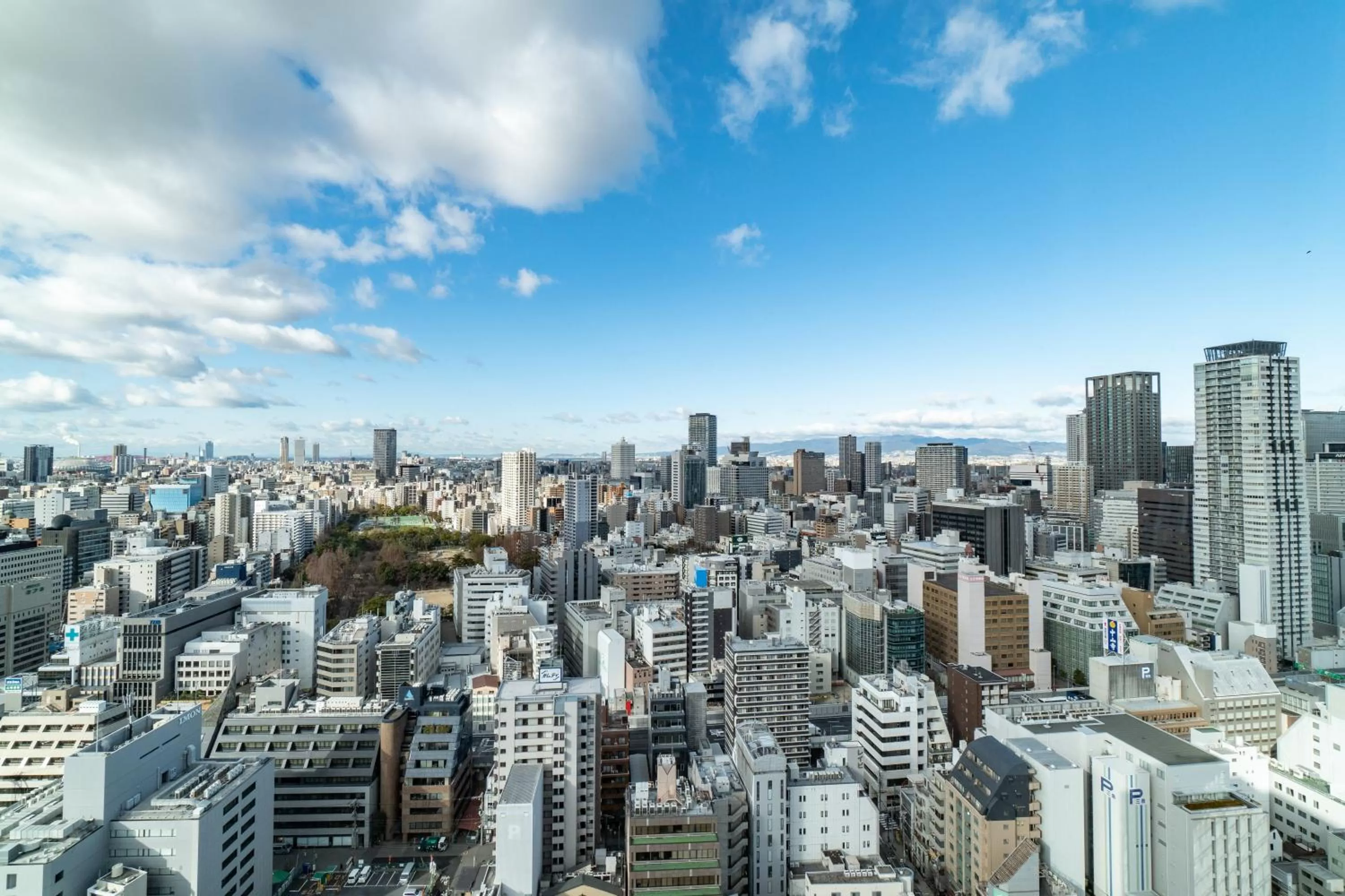 City view in The Royal Park Hotel Iconic Osaka Midosuji