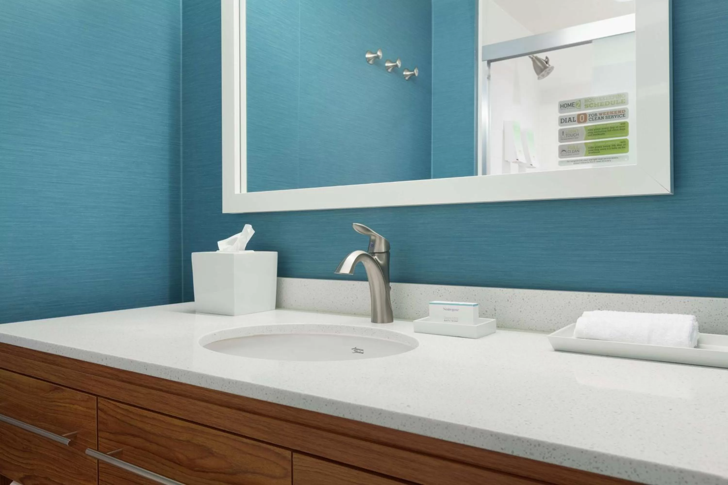 Bathroom, Bed in Home2 Suites by Hilton Salt Lake City-East