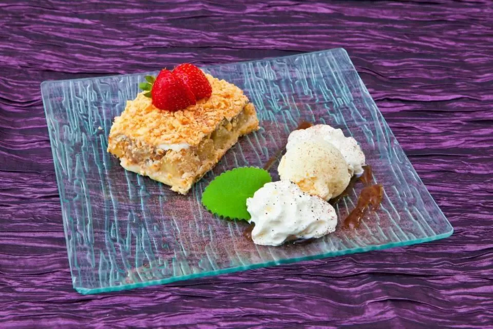 Food close-up in Hotel George