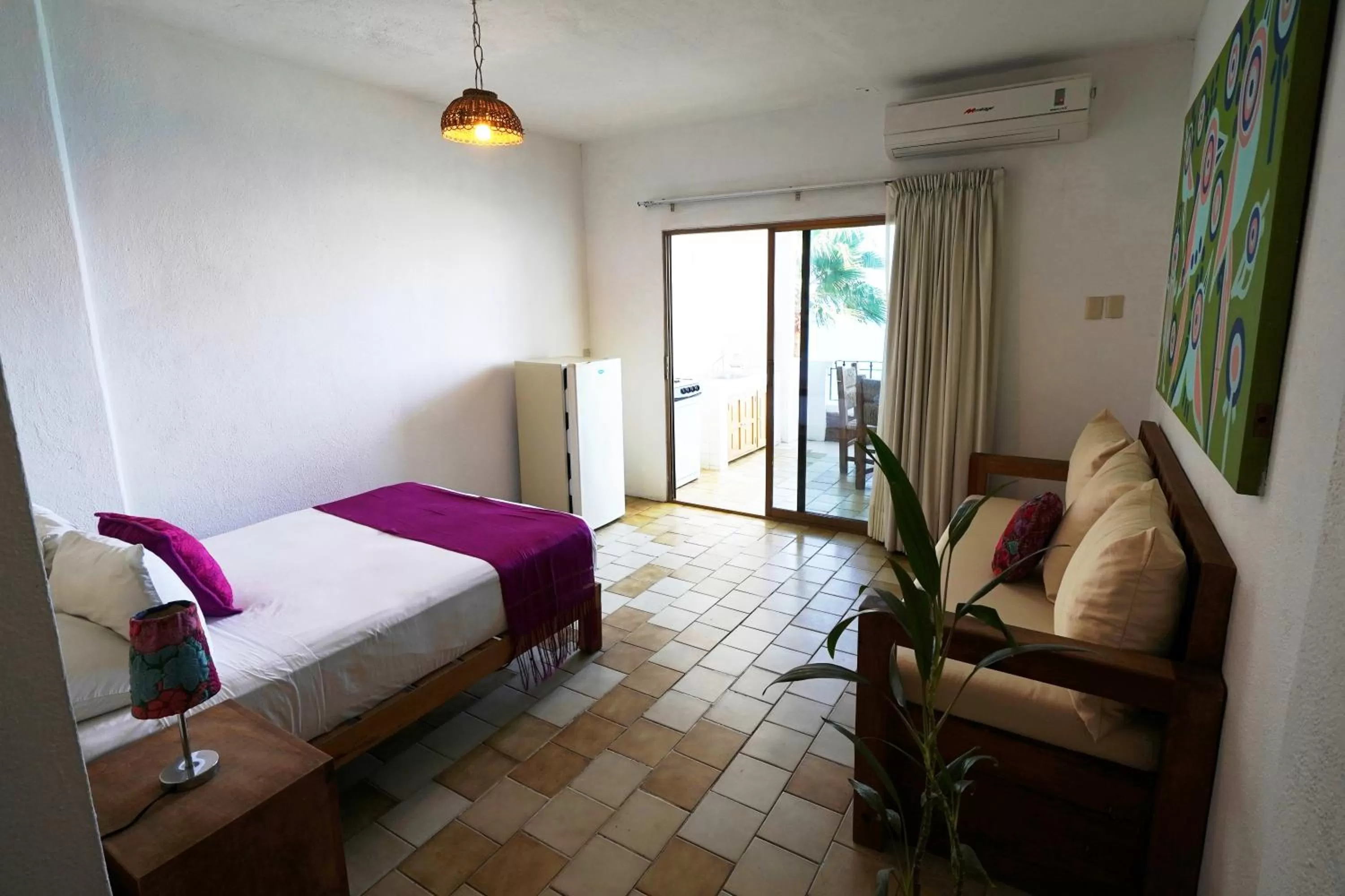 Balcony/Terrace, Bed in Emperador Vallarta Beachfront Hotel and Suites