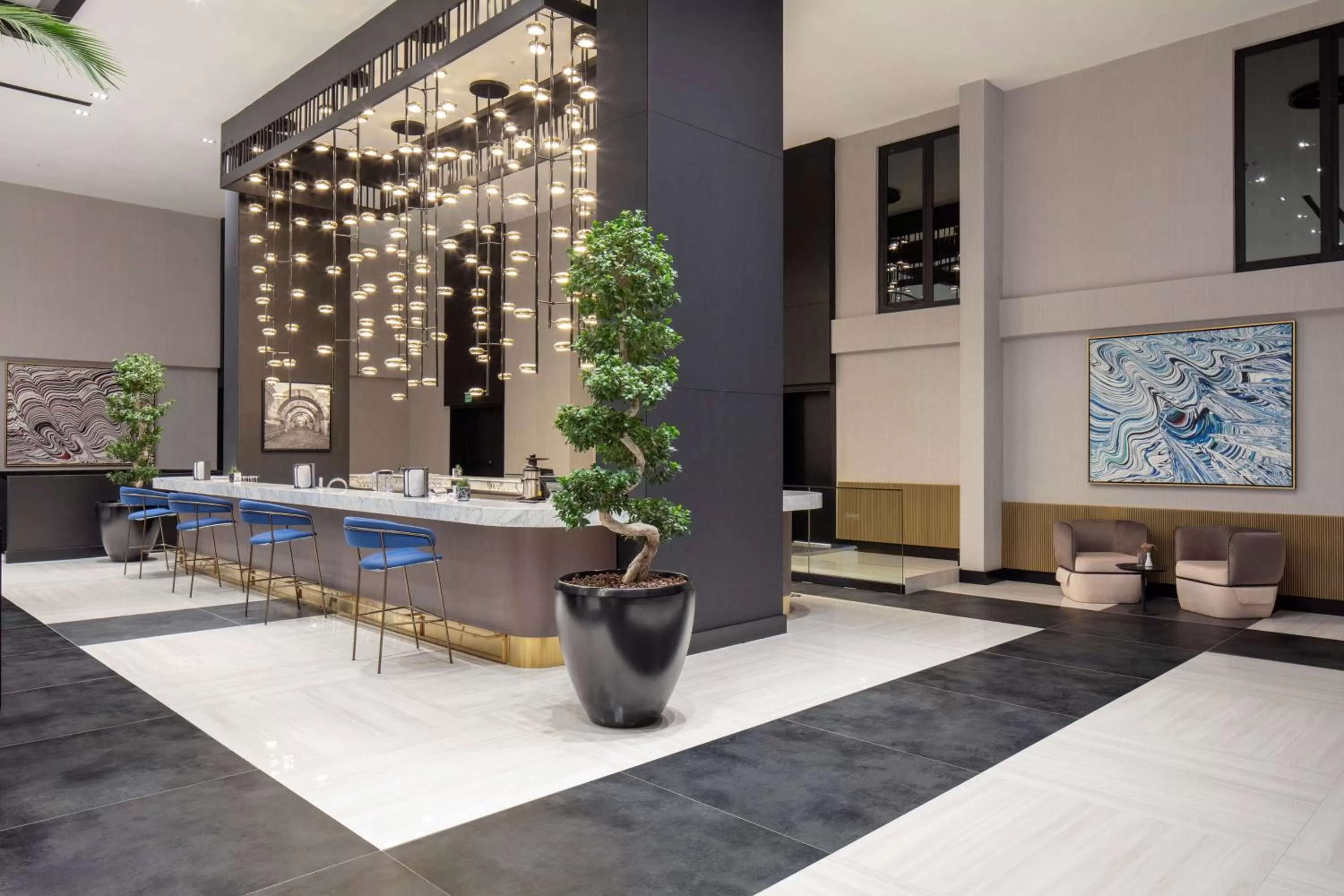 Lounge or bar in Radisson Hotel Izmir Aliaga