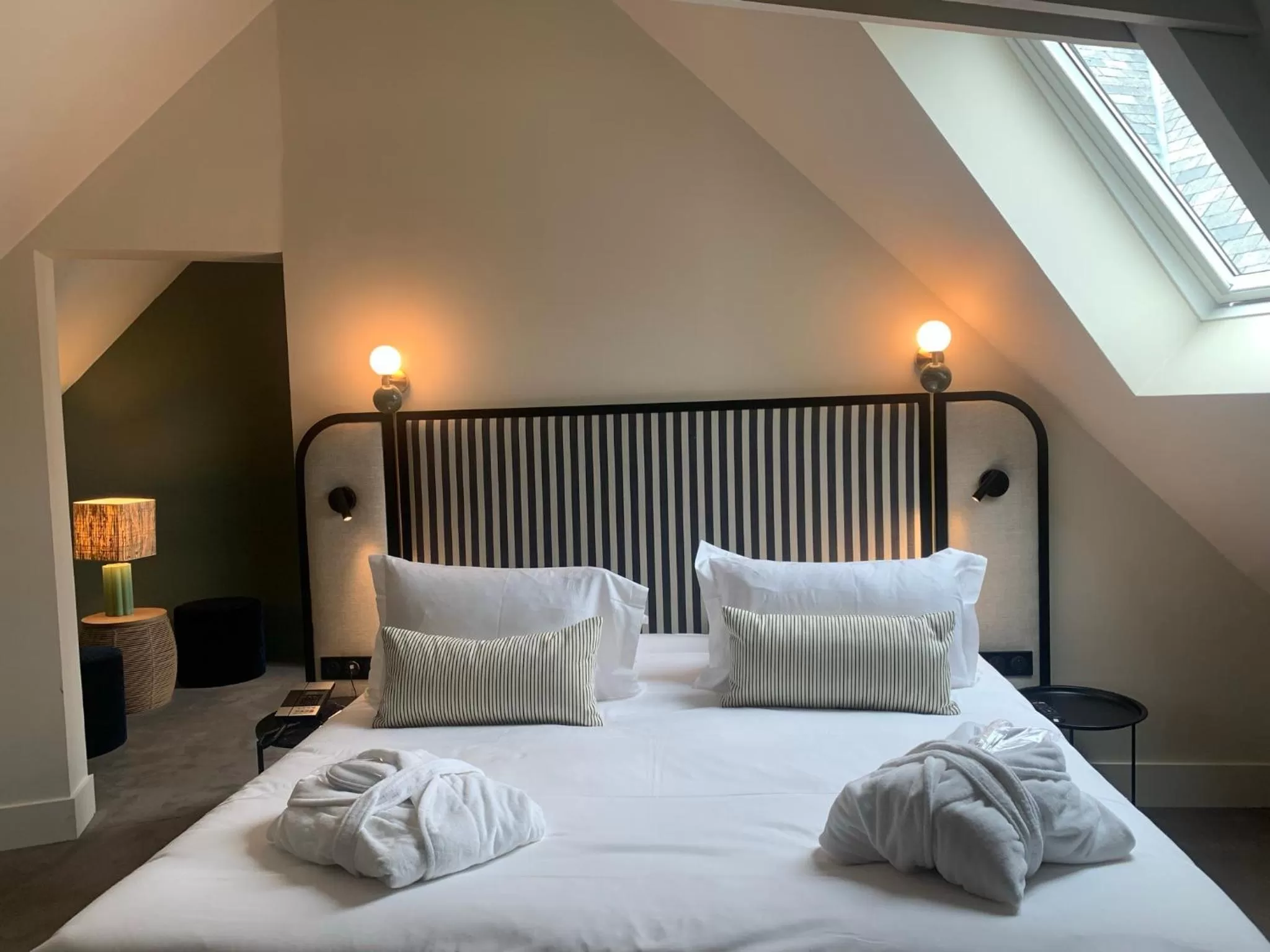 Bed in Le Celtique & Spa