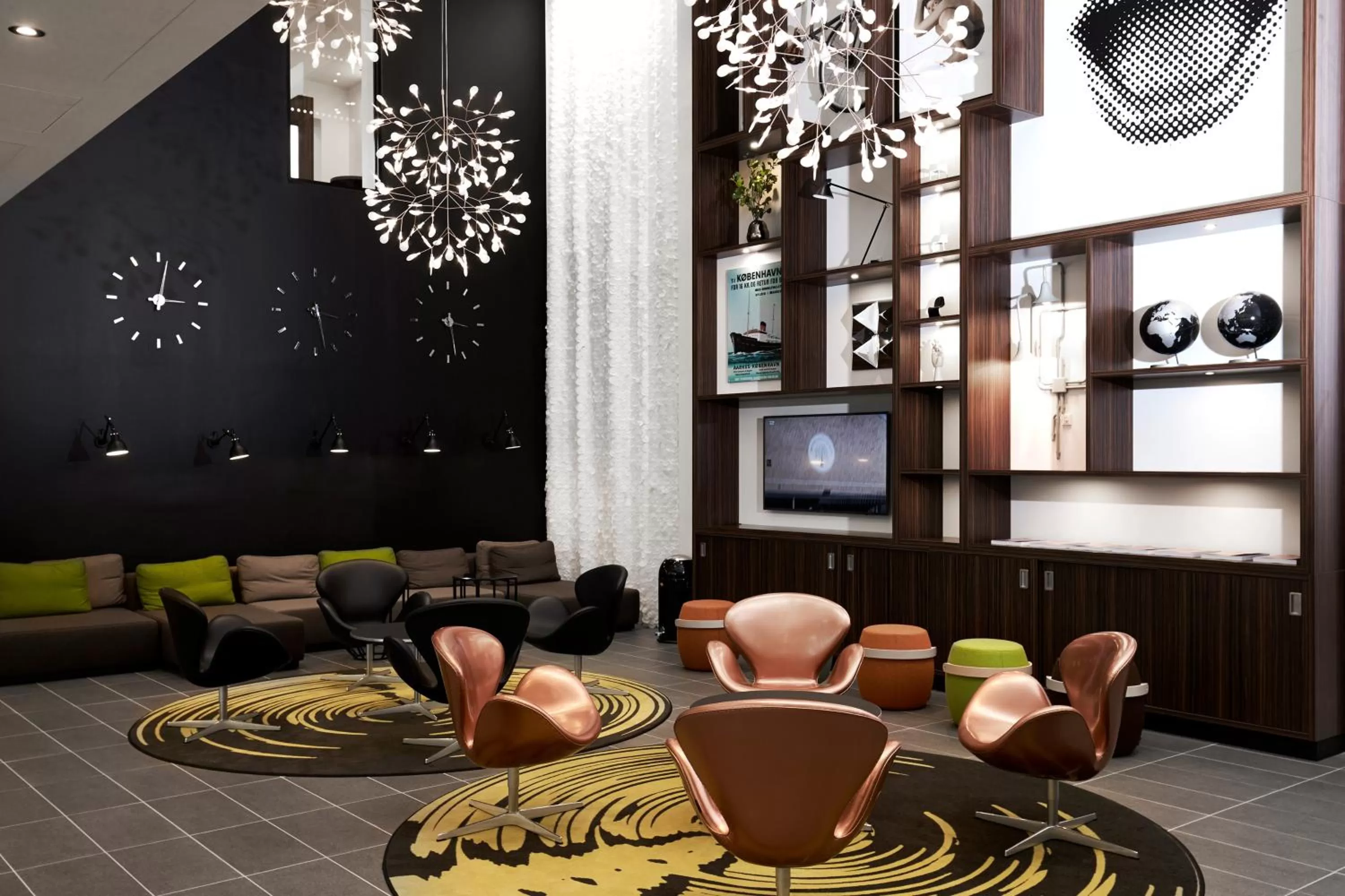 Communal lounge/ TV room in Wakeup - Aarhus