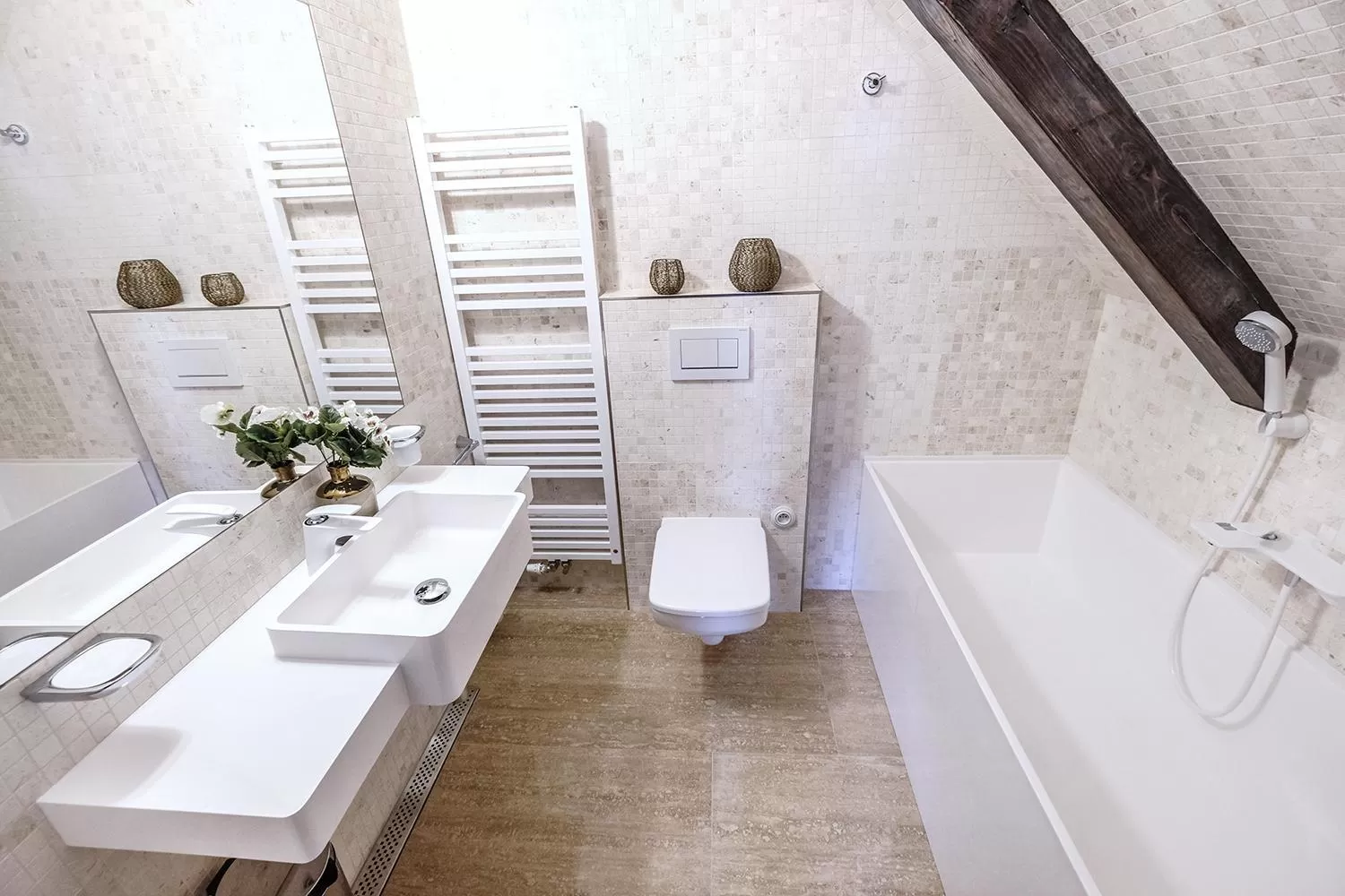 Bathroom in Hotel Ebersbach