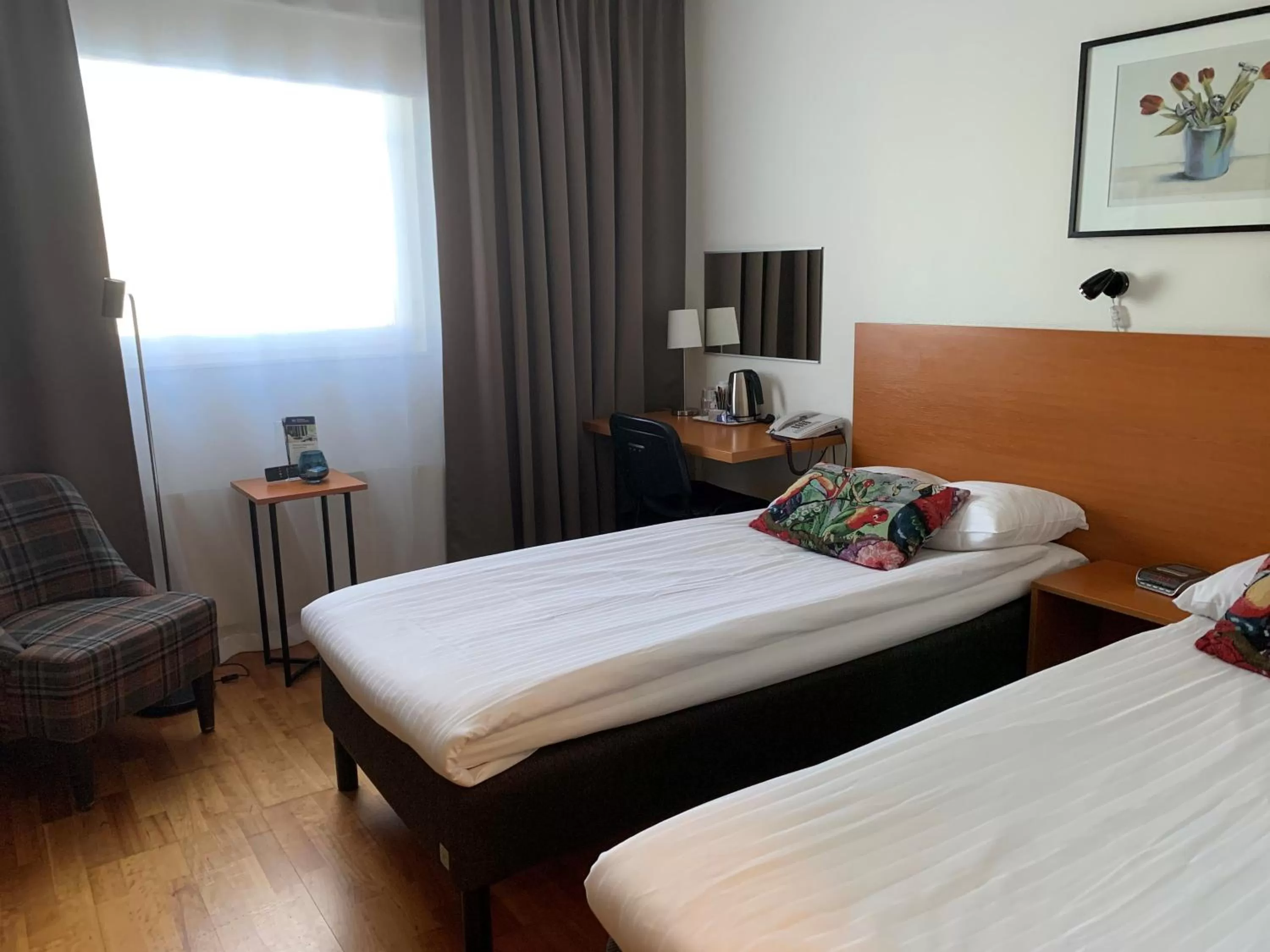 View (from property/room), Bed in Best Western Hotel Botnia