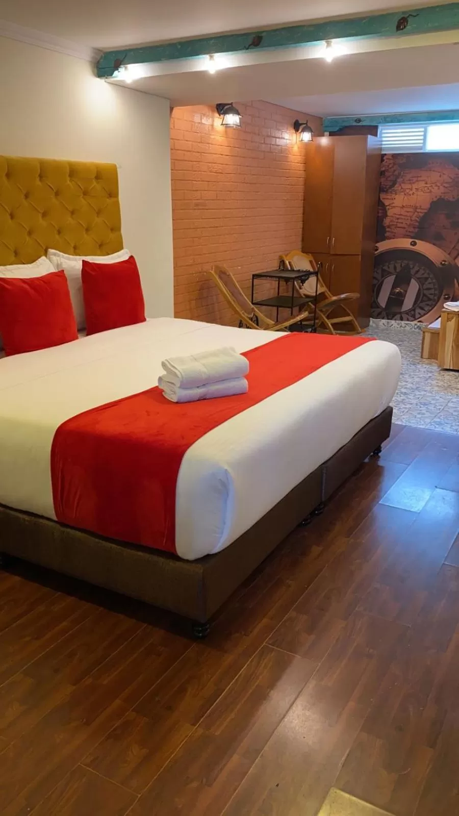 Bed in Hotel Casa Antigua