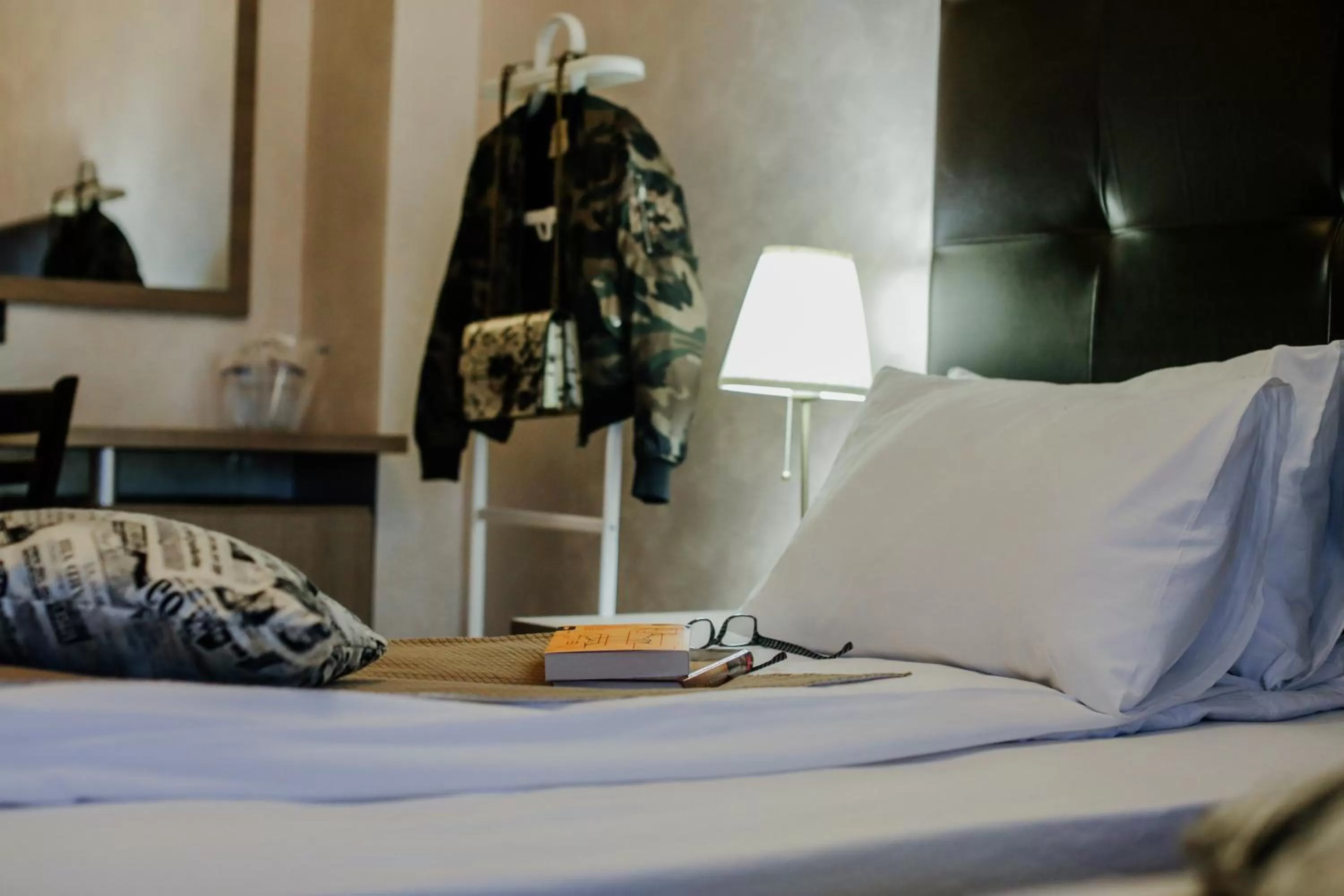 Bed in Hotel Fontana