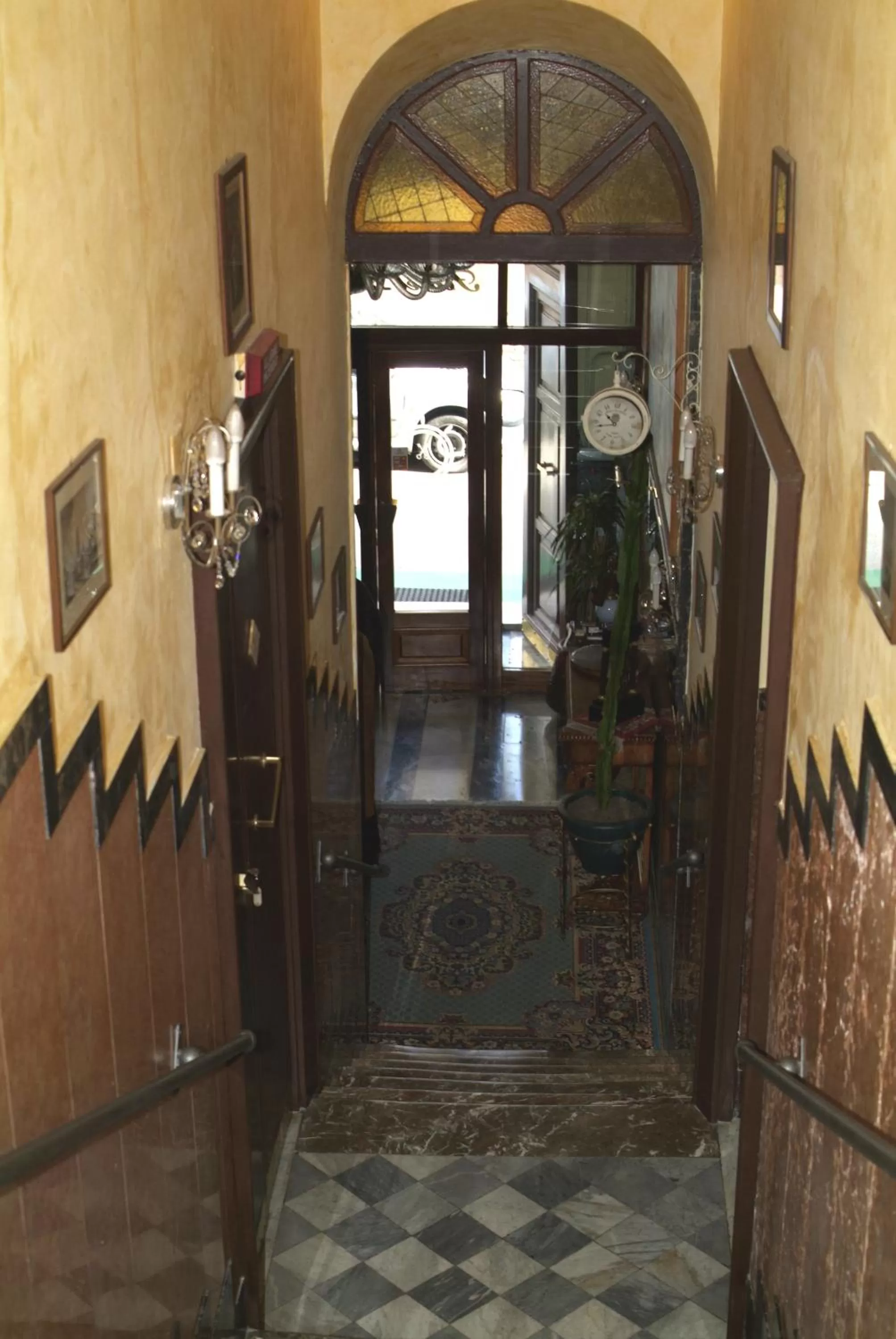 Decorative detail in Hotel Touring