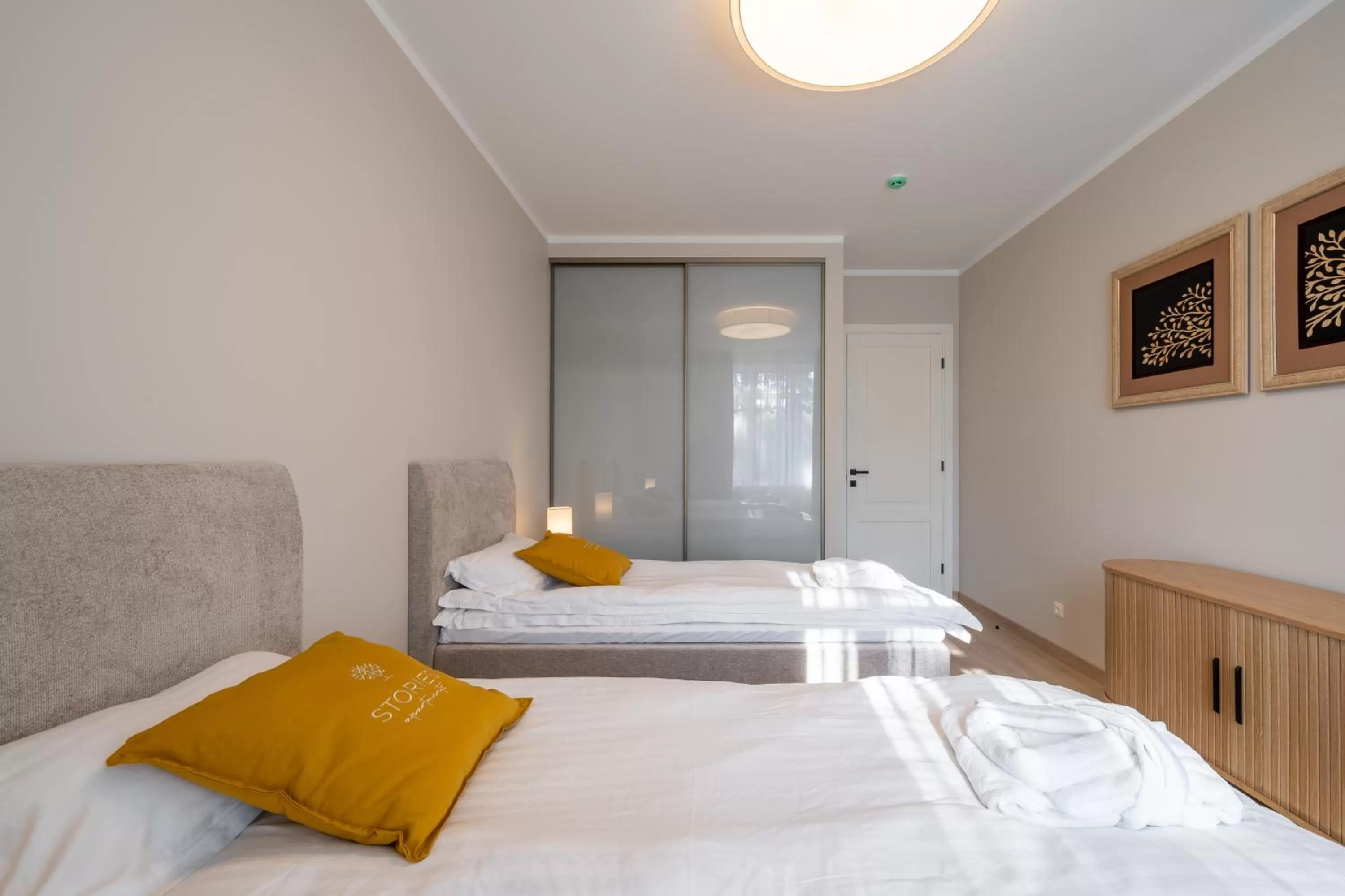 Bedroom, Bed in STORIES Design ApartHotel