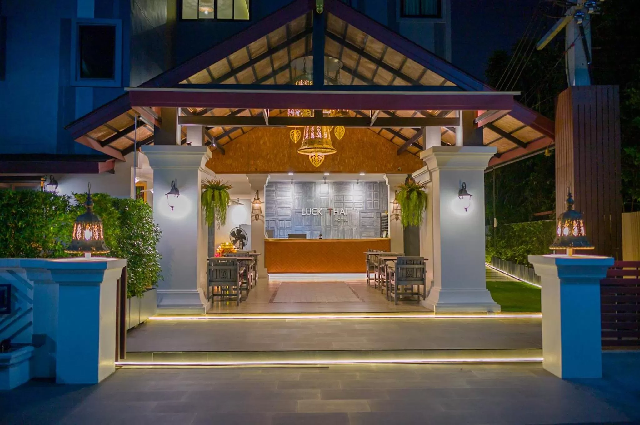 Lobby or reception in Luck Thai Hotel