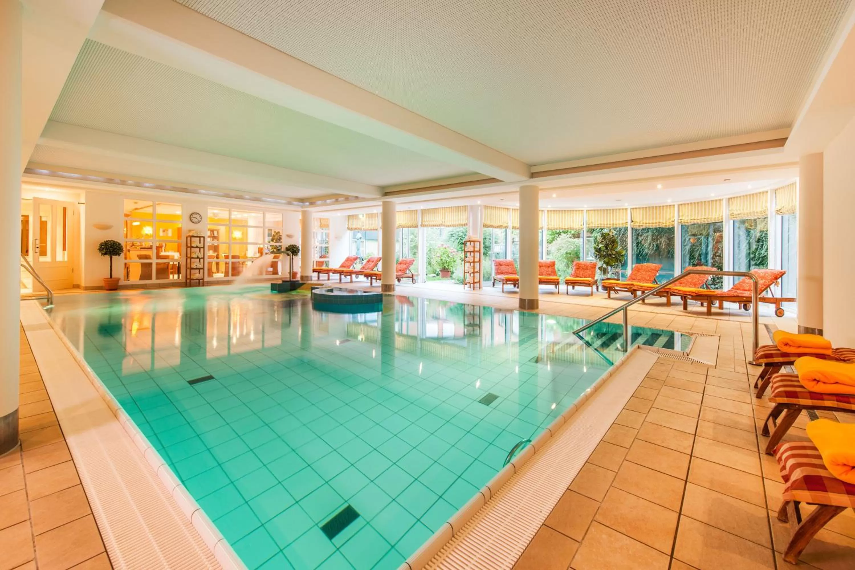 Swimming pool in Hotel Birke - Appartments Waldesruh