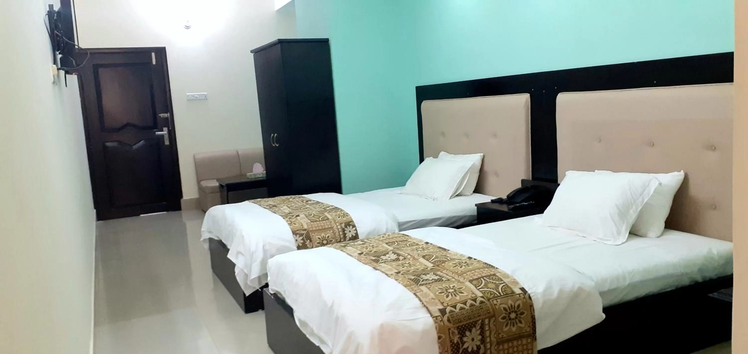 Bed in Grand Surma Hotel