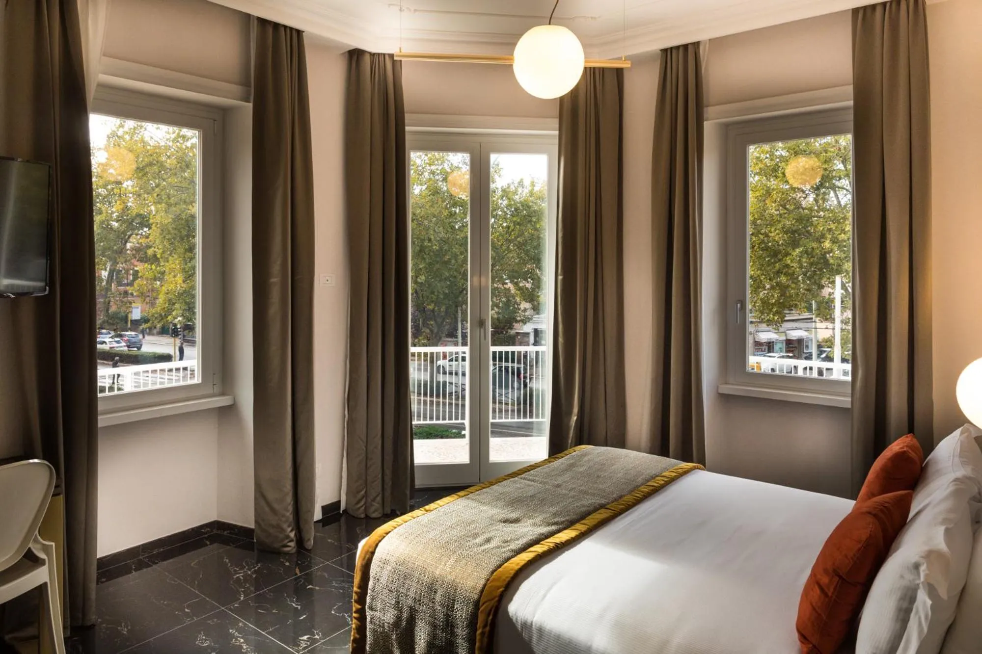 Bed in Villa Zaccardi